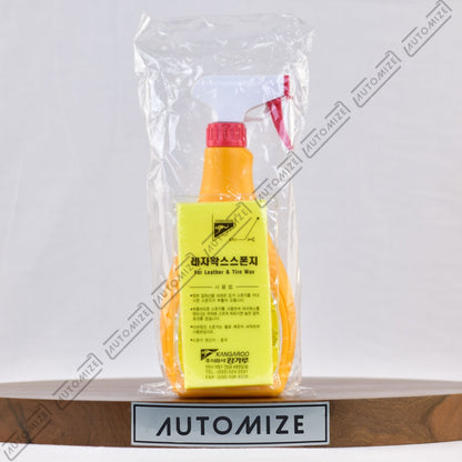 Kangaroo Leather and Tire Wax Spray (500ml) - Automize