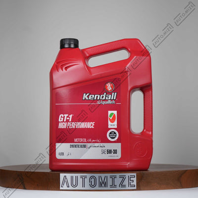 Kendall Liquitek GT - 1 High Performance Motor Oil Synthetic Blend SAE 5W - 30 (3.78l) - Automize
