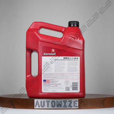 Kendall Super D - 3 CI - 4 Plus Diesel Engine Oil Premium SAE 15W - 40 (3.78l) - Automize
