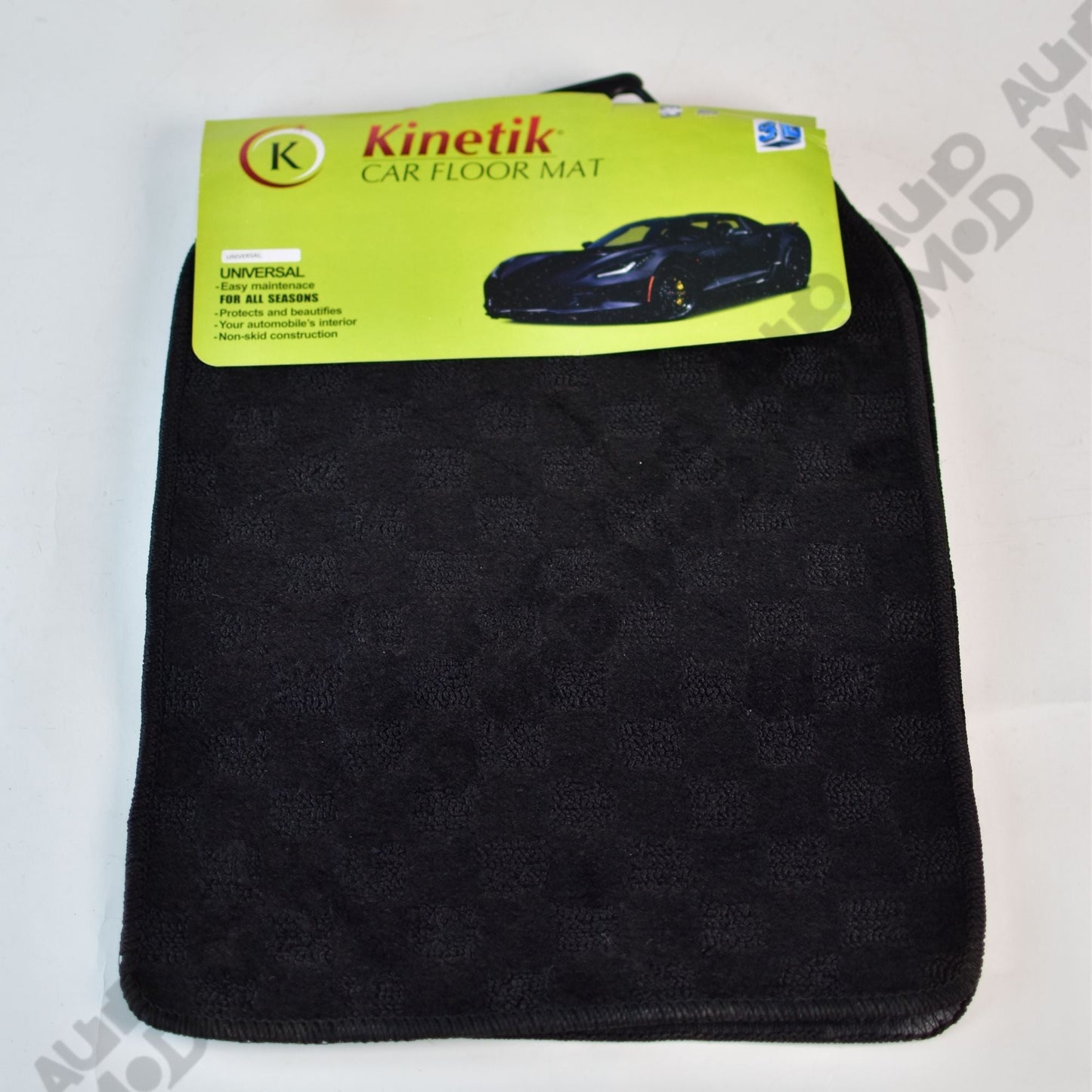 Kinetik Car Floor Mats - Black (Suzuki Cultus) - Automize