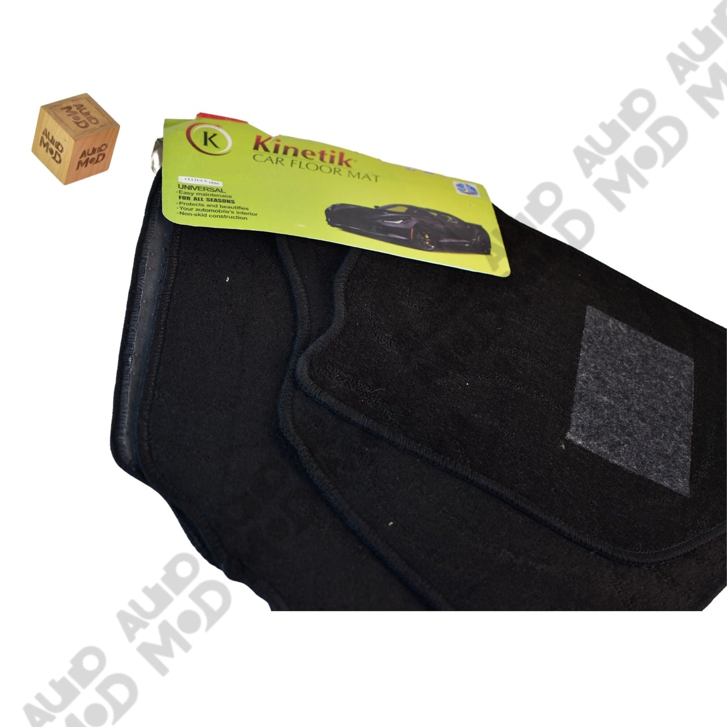 Kinetik Car Floor Mats - Black (Suzuki Cultus) - Automize