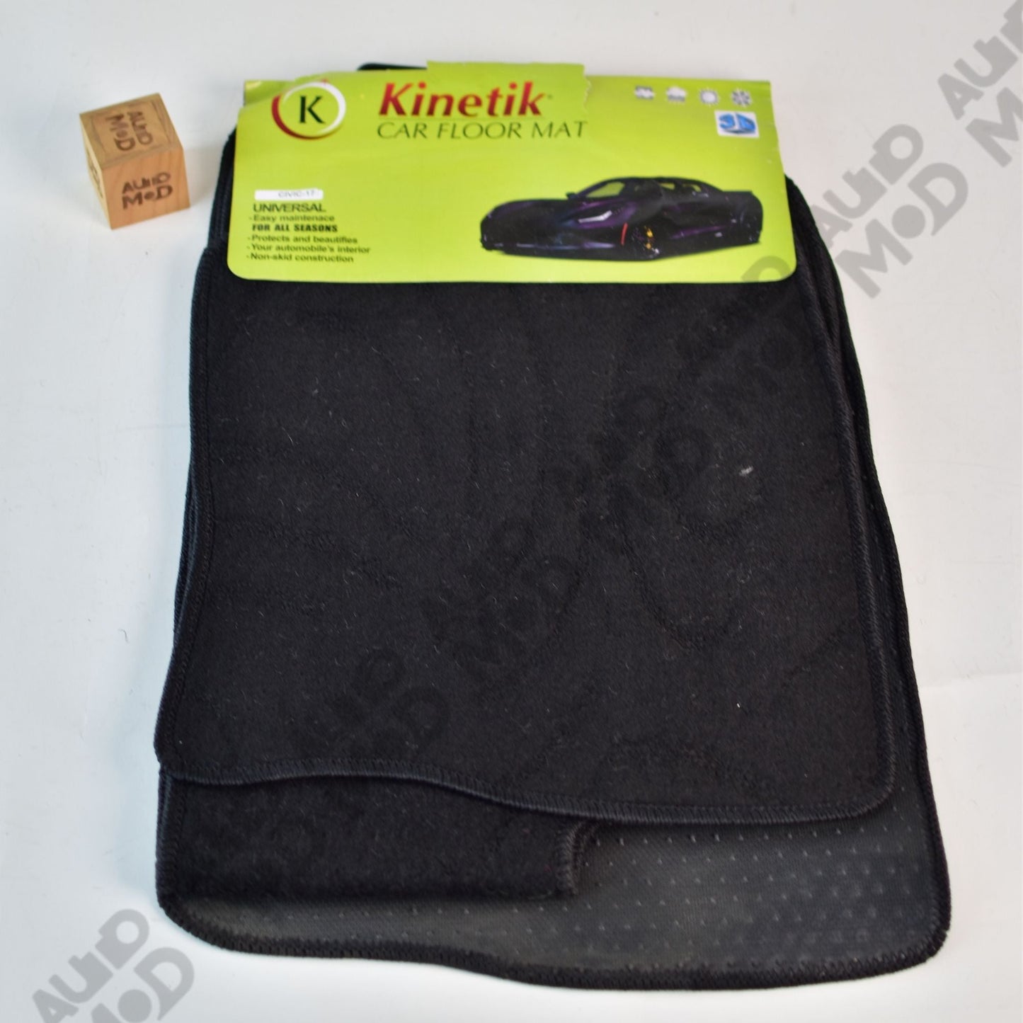 Kinetik Car Floor Mats - Black (Suzuki Cultus) - Automize