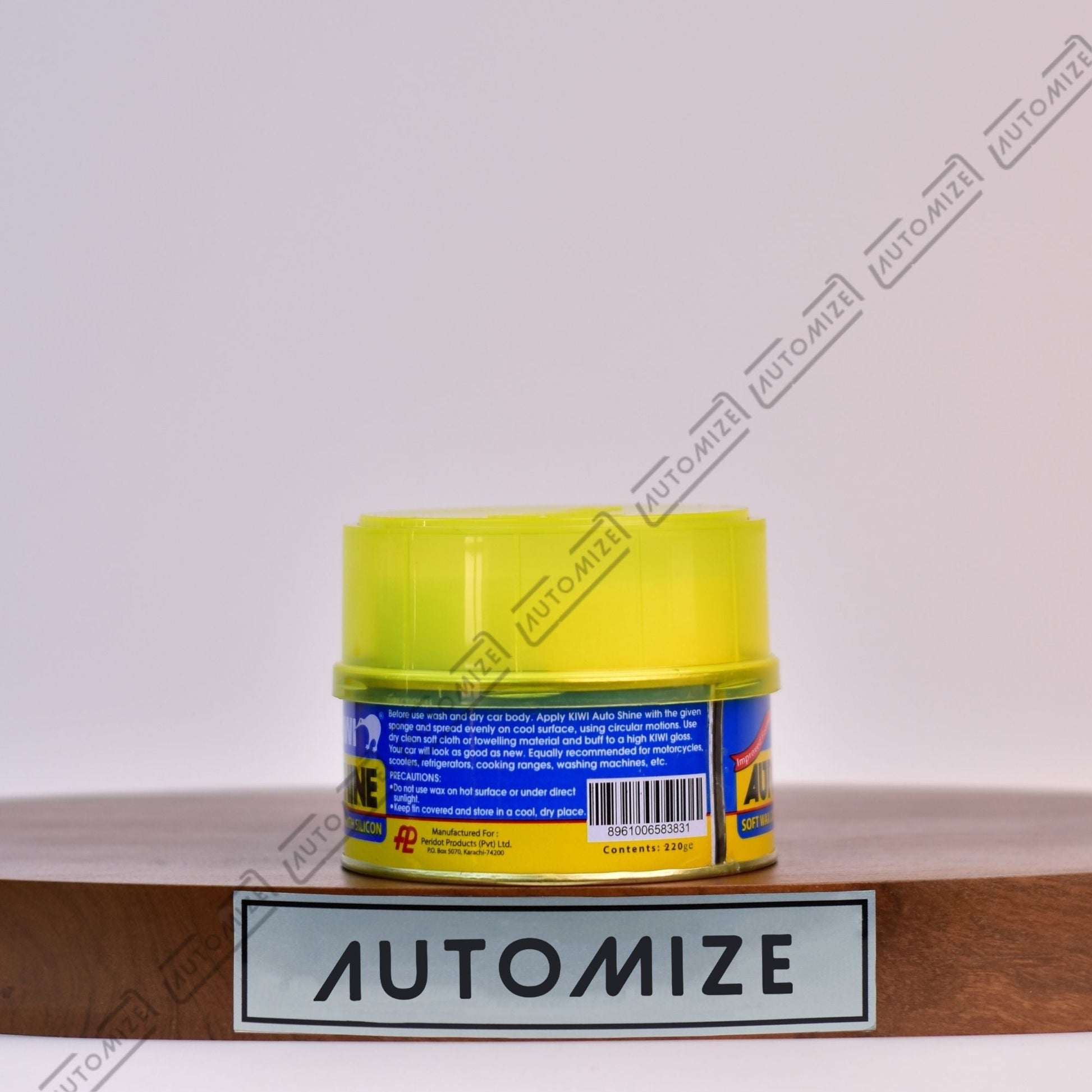 Kiwi Auto Shine Soft Wax Car Polish with Silicon (83g) - Automize