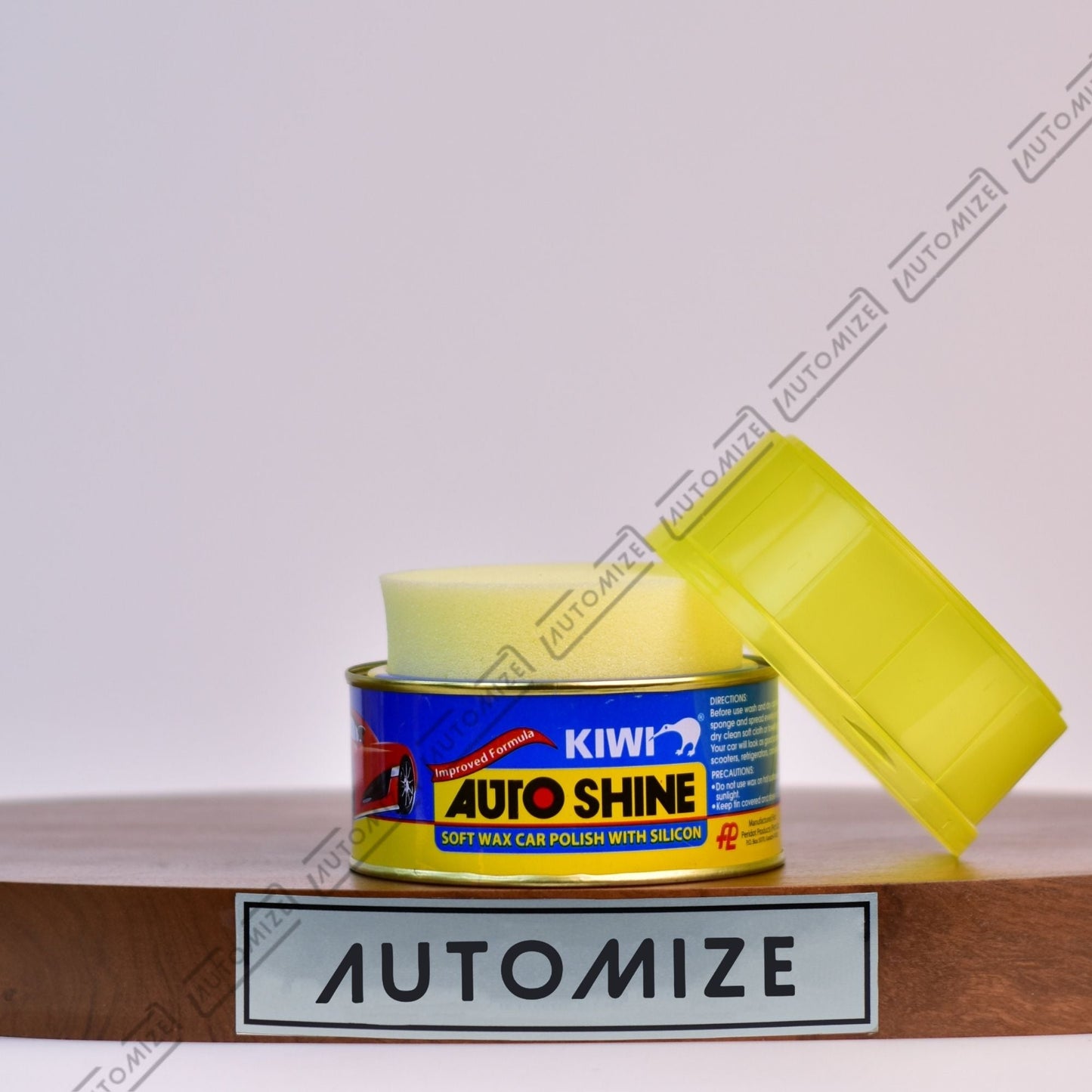 Kiwi Auto Shine Soft Wax Car Polish with Silicon (83g) - Automize