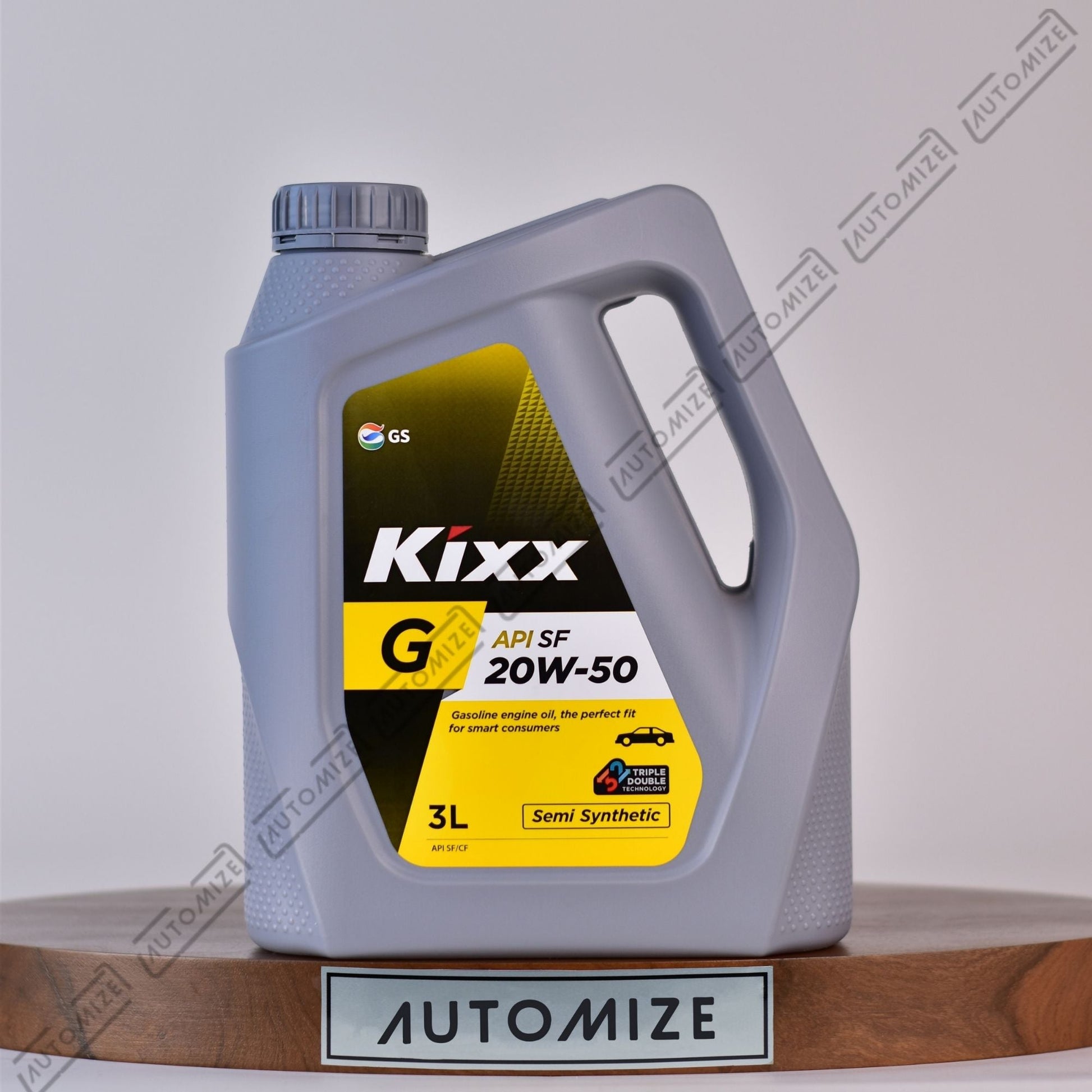 KIXX G API SF 20W - 50 Gasoline Engine Oil - Semi Synthetic (3l) - Automize