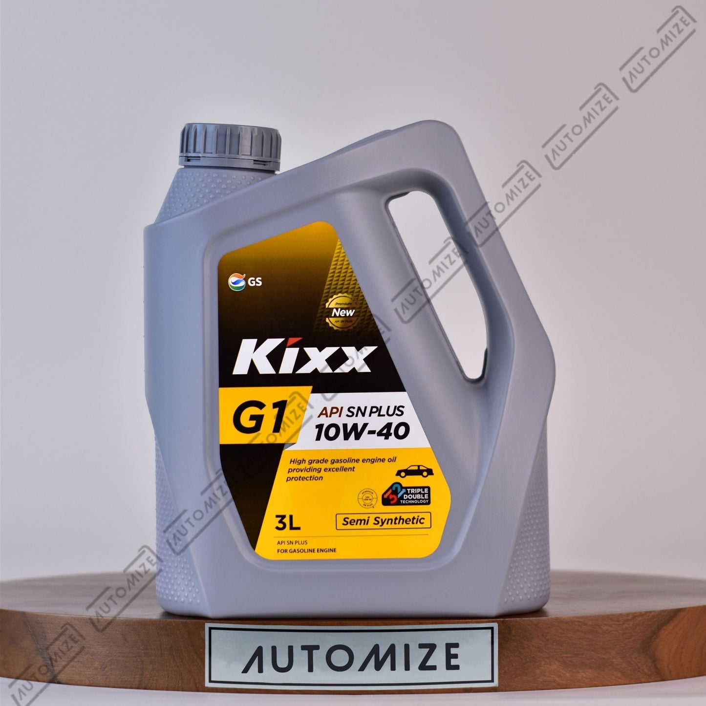 KIXX G1 API SN PLUS 10W - 40 High Grade Gasoline Engine Oil - Semi Synthetic (3l) - Automize