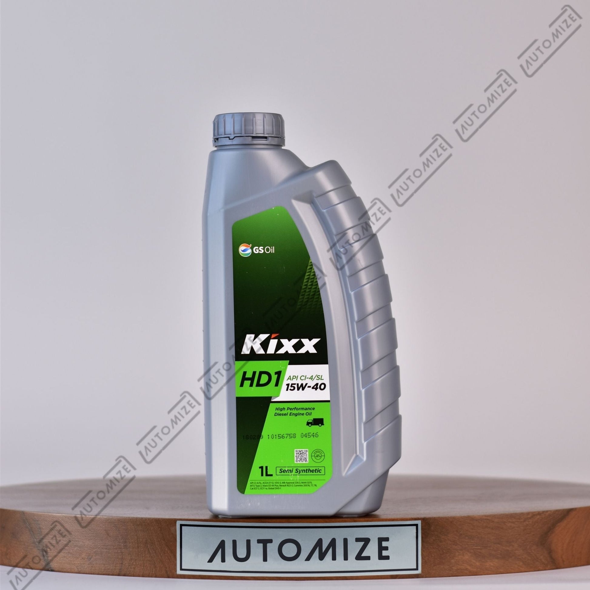 KIXX HD1 API CI - 4/SL 15W - 40 High Performance Diesel Engine Oil - Semi Synthetic (1l) - Automize