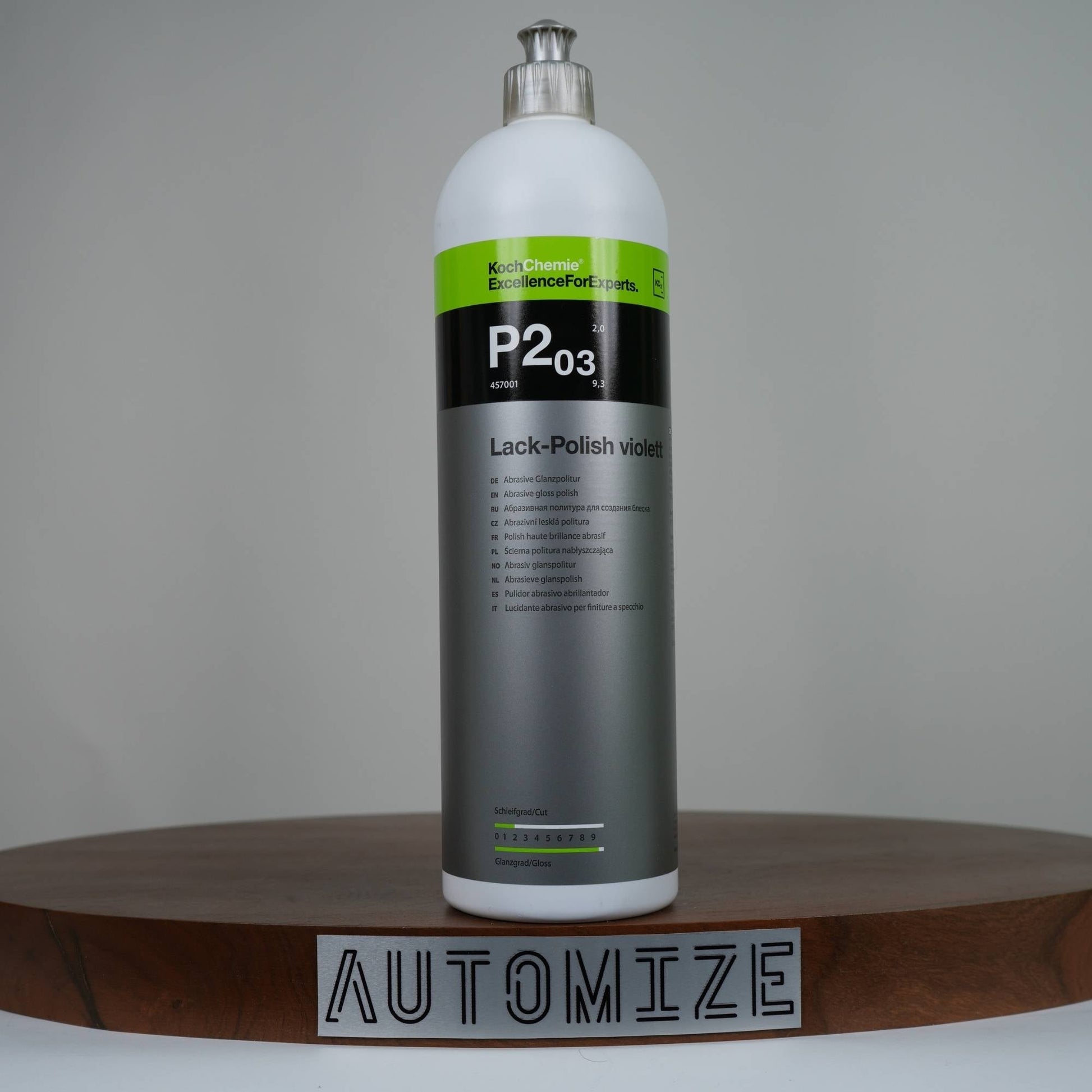 Koch Chemie P203 Abrasive Gloss Polish (1l) - Automize