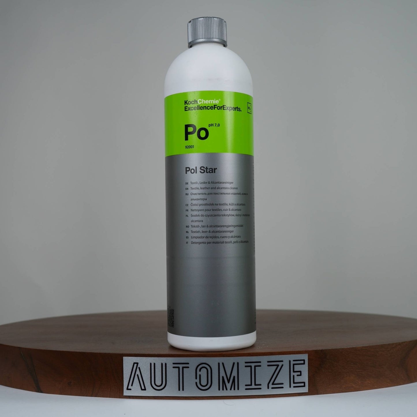 Koch Chemie PO Polstar Textile, Leather and Alcantara Cleaner (1l) - Automize