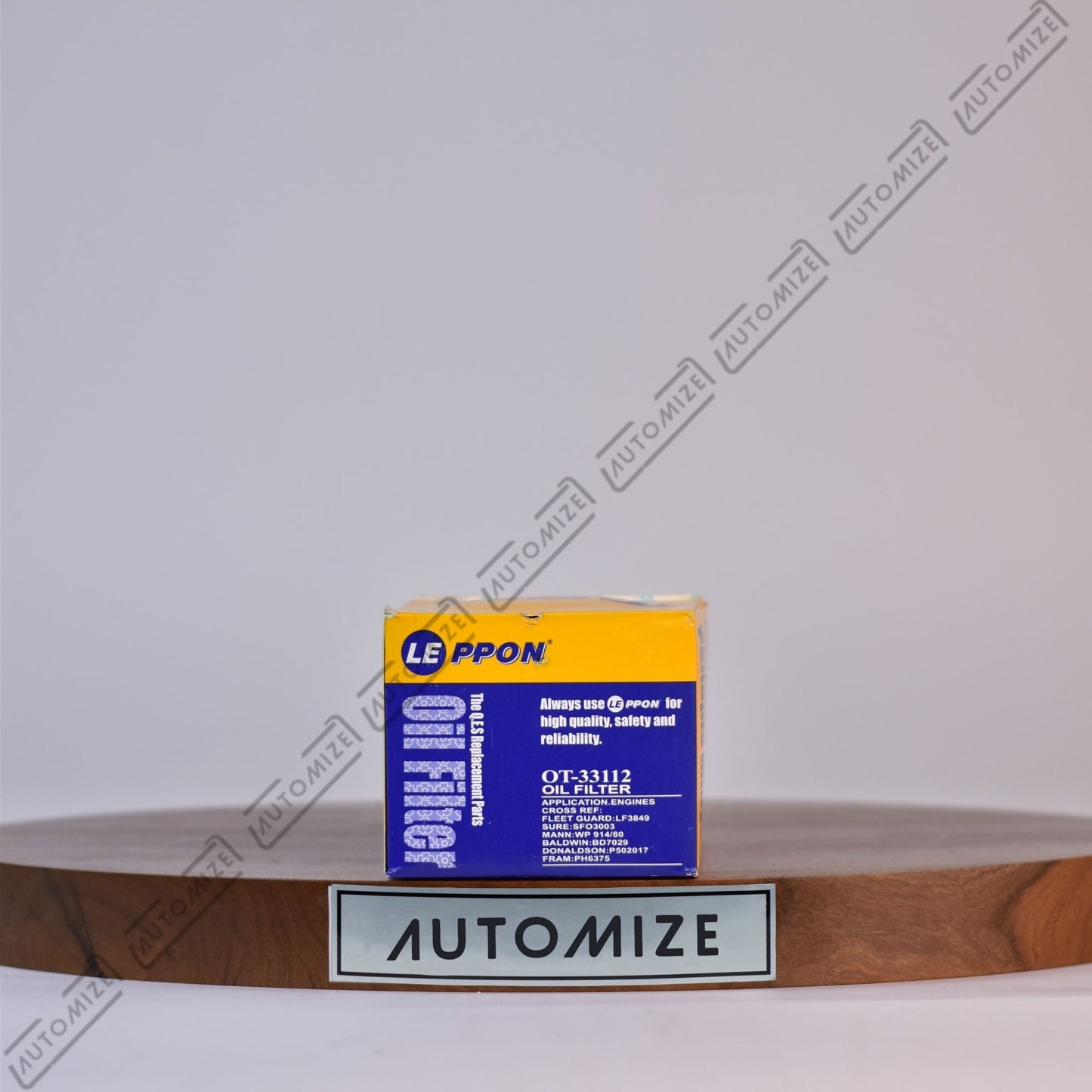 LE PPON Oil Filter (OT - 33112) - Automize