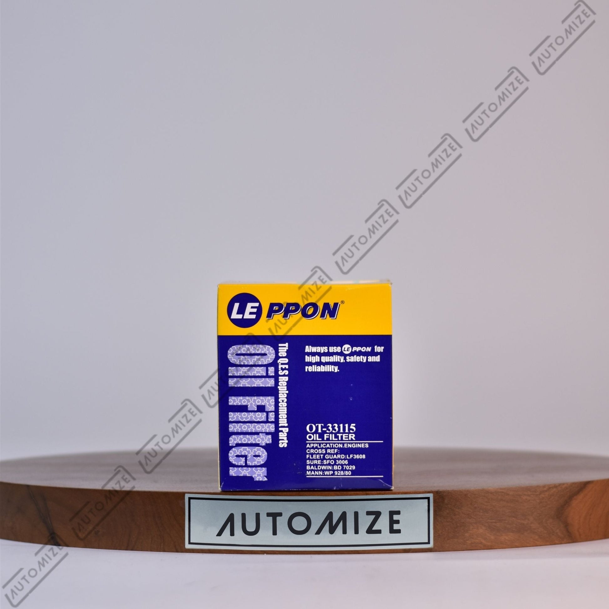 LE PPON Oil Filter (OT - 33115) - Automize