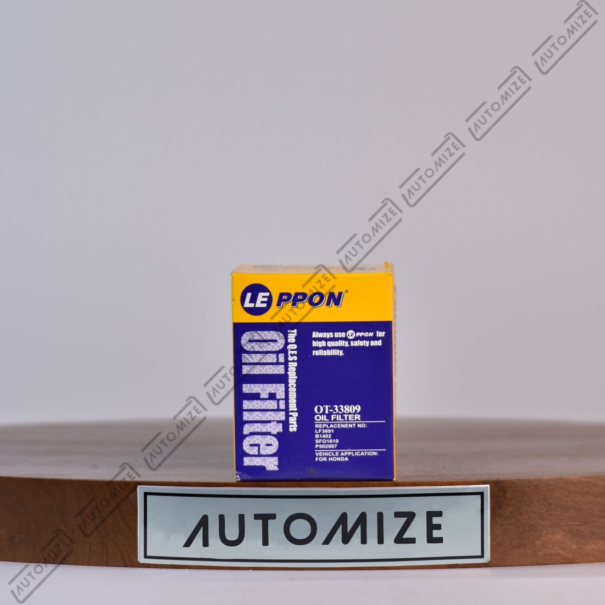 LE PPON Oil Filter (OT - 33809) - Automize