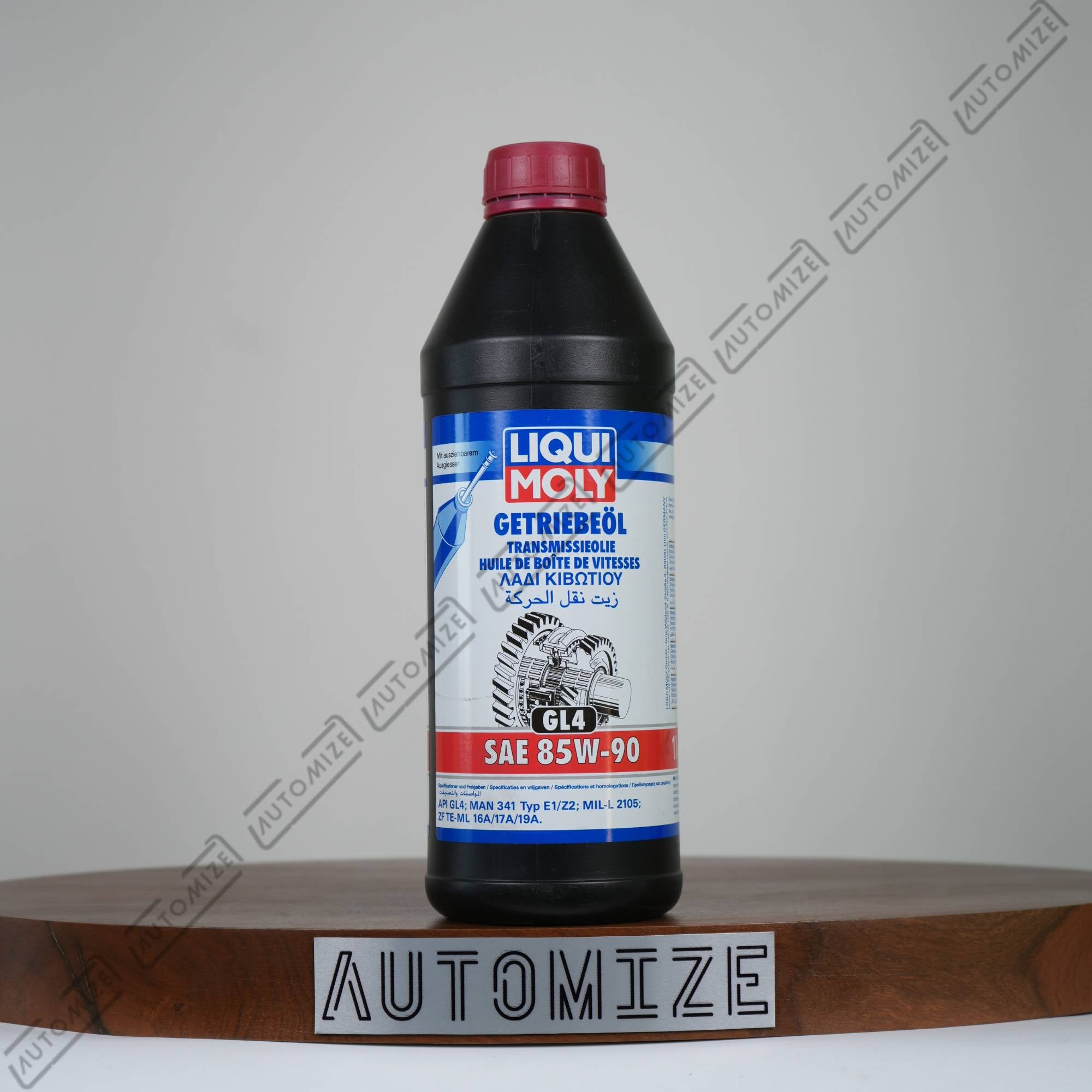 Liqui Moly Getriebeol Transmission/Gear Oil GL4 SAE 85W - 90 [8954] (1l) - Automize