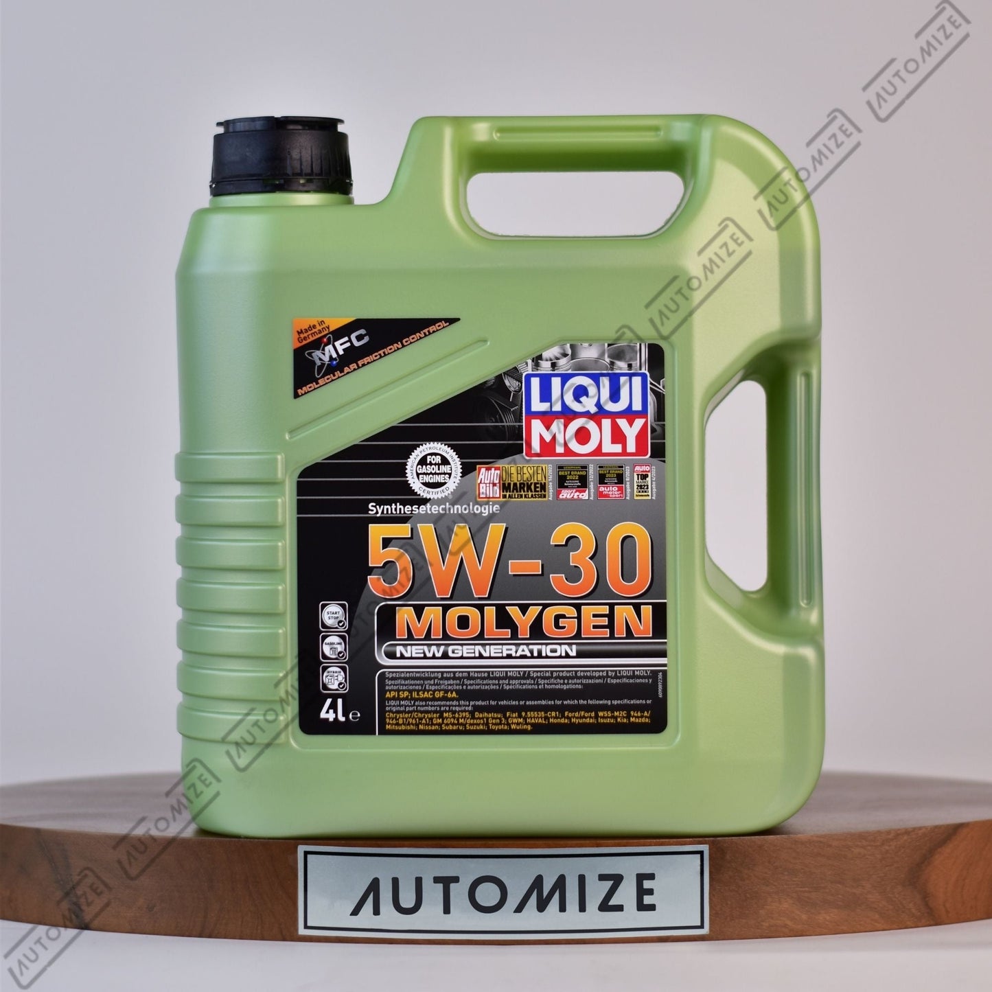 Liqui Moly Molygen 5W - 30 Genuine Gasoline Engine Oil (4l) - Automize