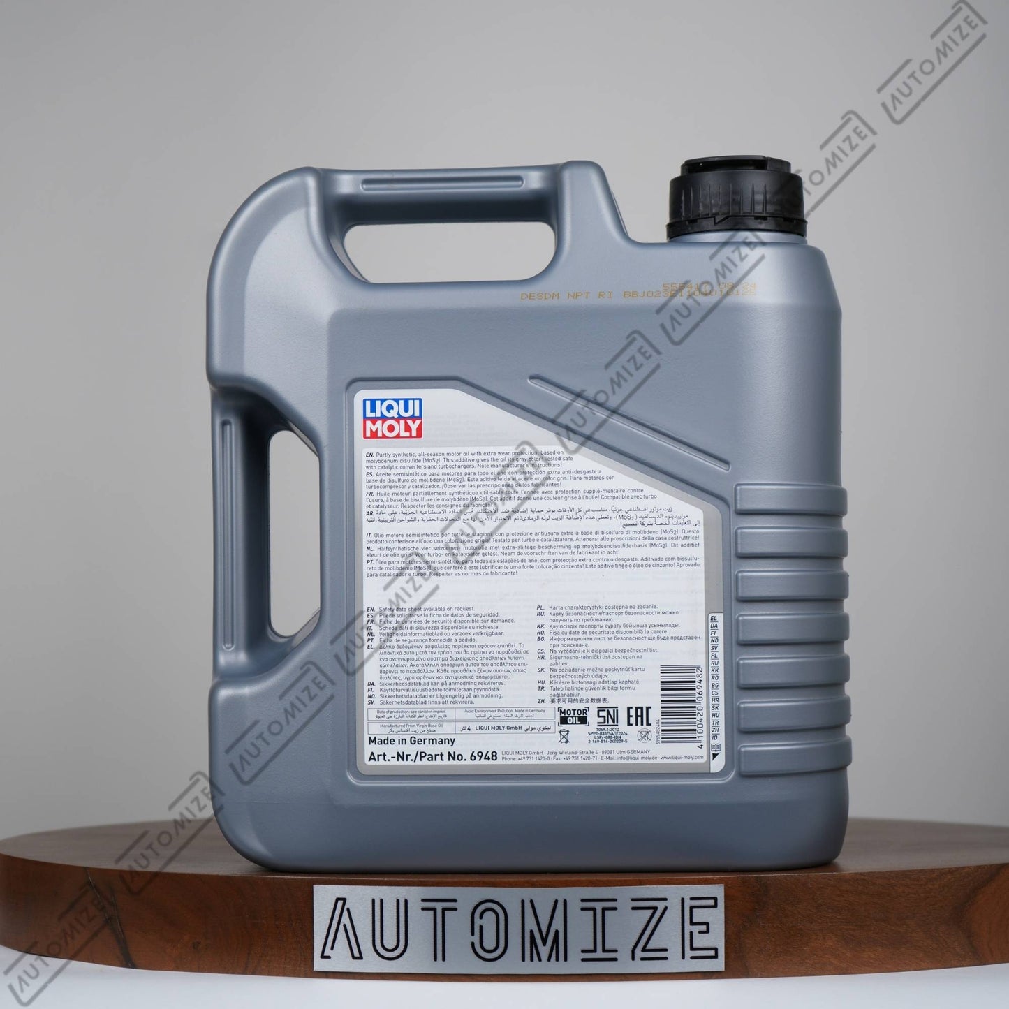 Liqui Moly MoS2 Leichtlauf 10W - 40 [6948] (4l) - Automize