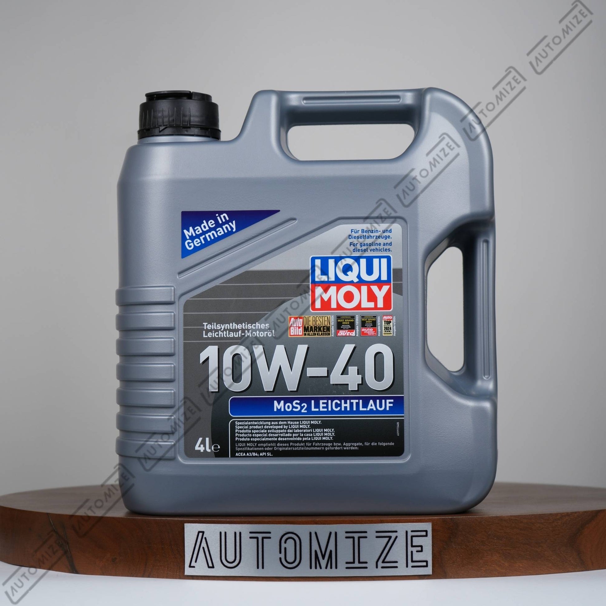 Liqui Moly MoS2 Leichtlauf 10W - 40 [6948] (4l) - Automize