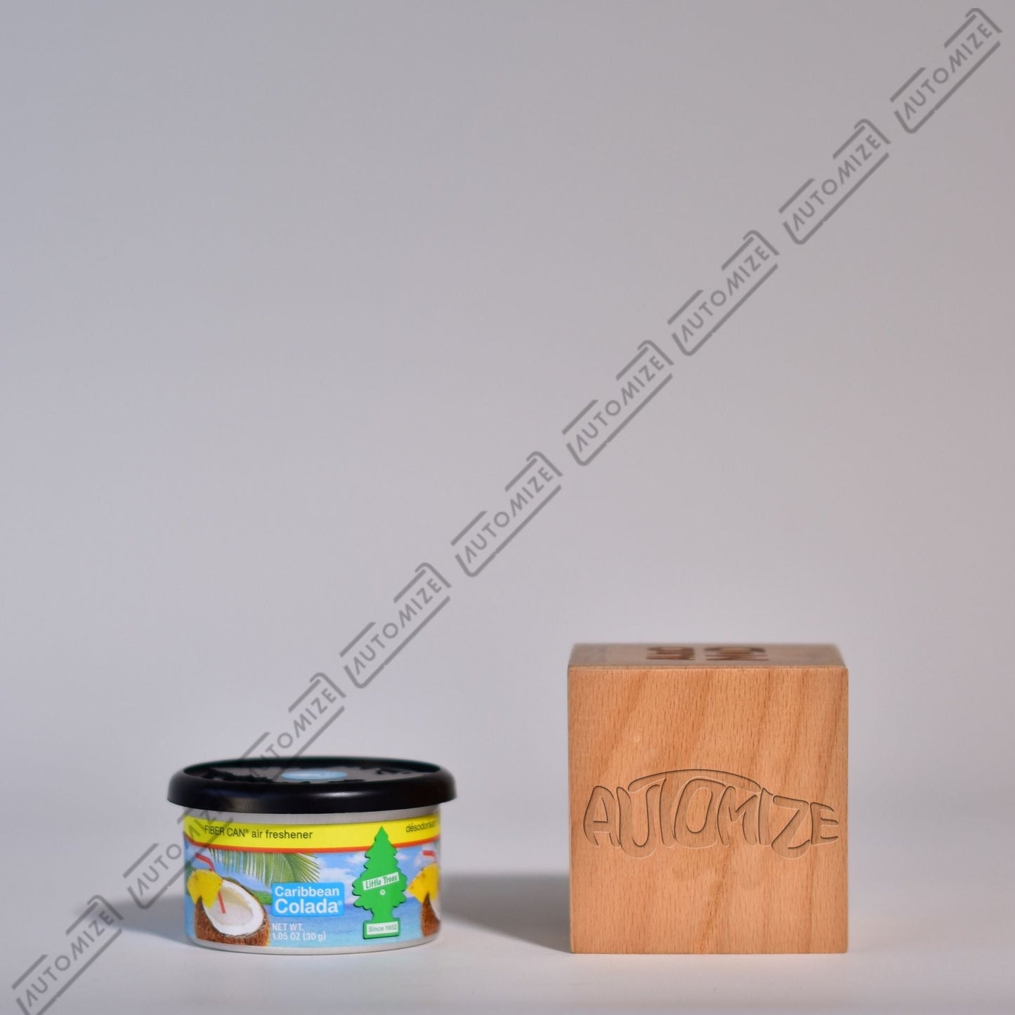 Little Tree Fibre Can Air Freshener - Carribean Colada - Automize