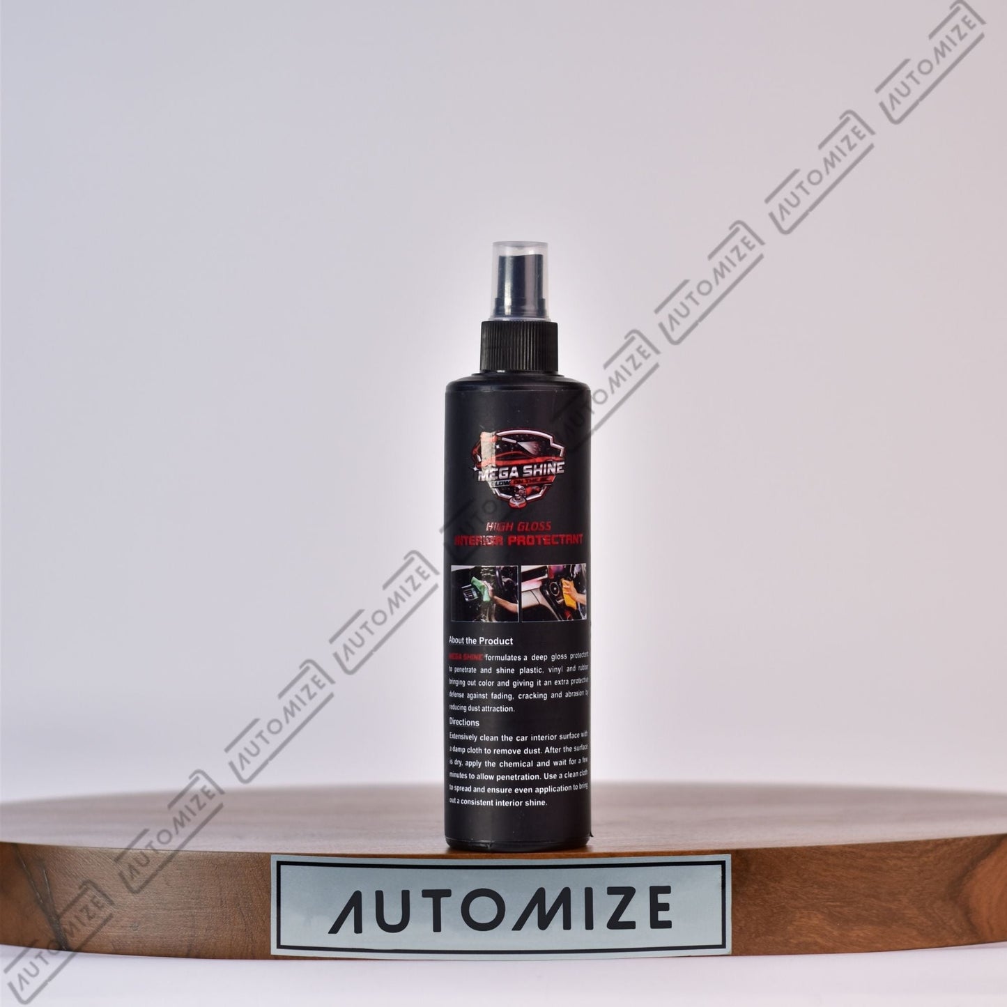 Mega Shine High Gloss Interior Protectant (280ml) - Automize