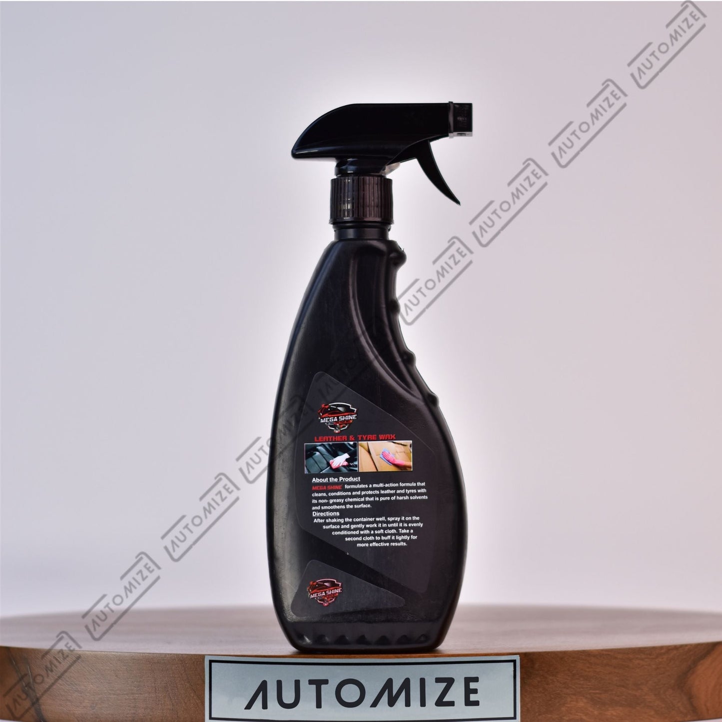 Mega Shine Leather and Tire Wax (500ml) - Automize