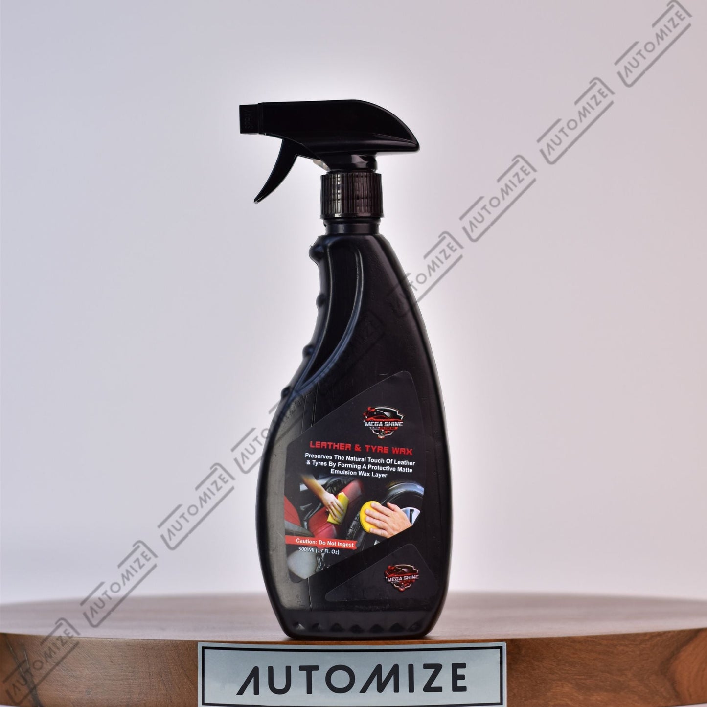 Mega Shine Leather and Tire Wax (500ml) - Automize