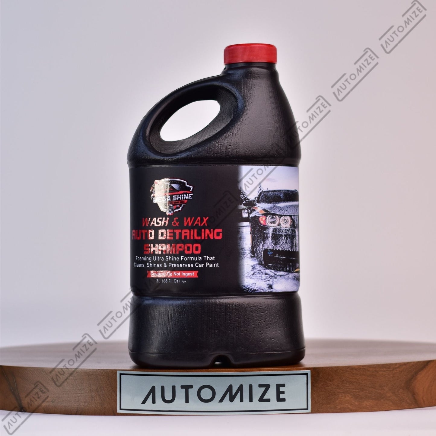 Mega Shine Wash and Wax Auto Detailing Shampoo (2l) - Automize