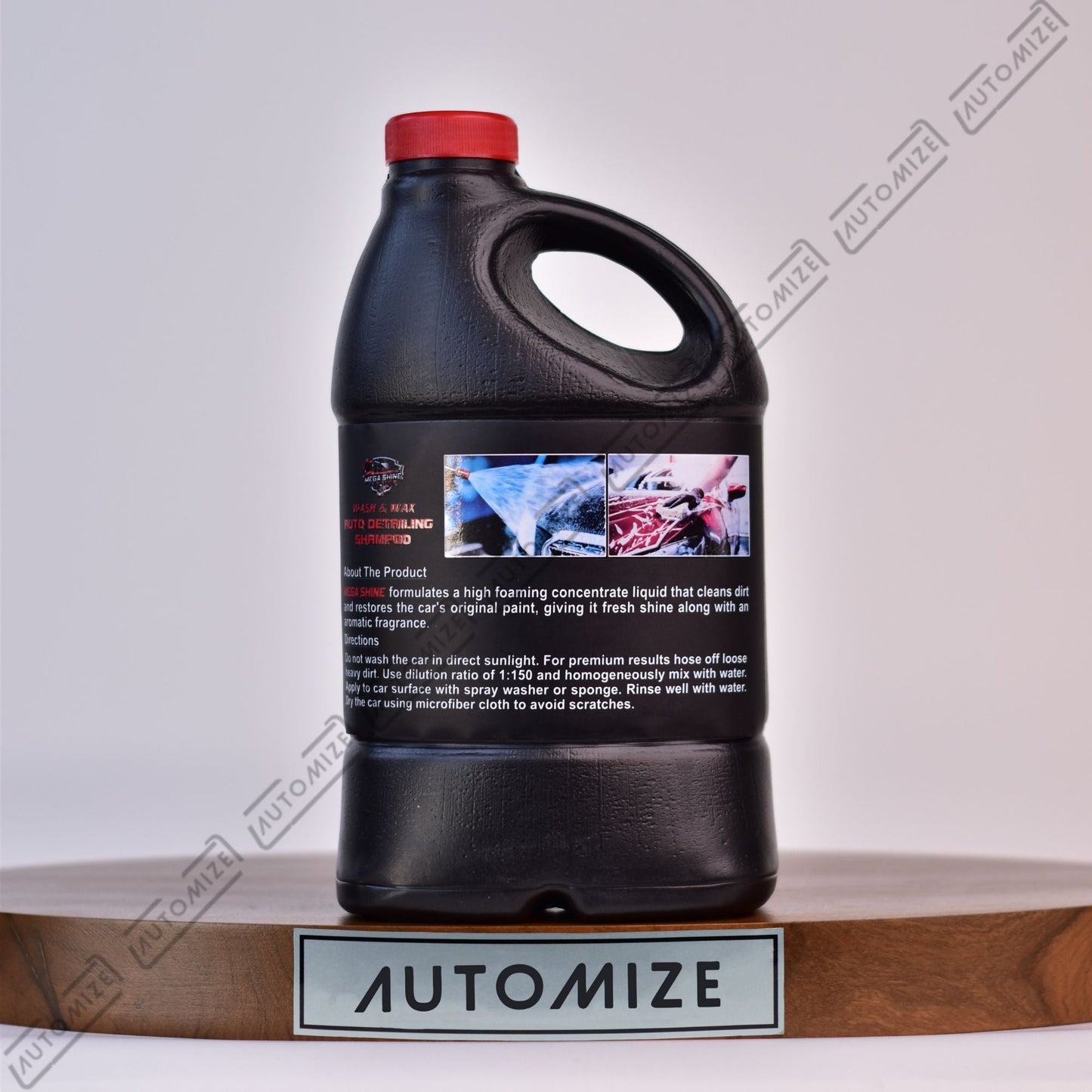 Mega Shine Wash and Wax Auto Detailing Shampoo (2l) - Automize