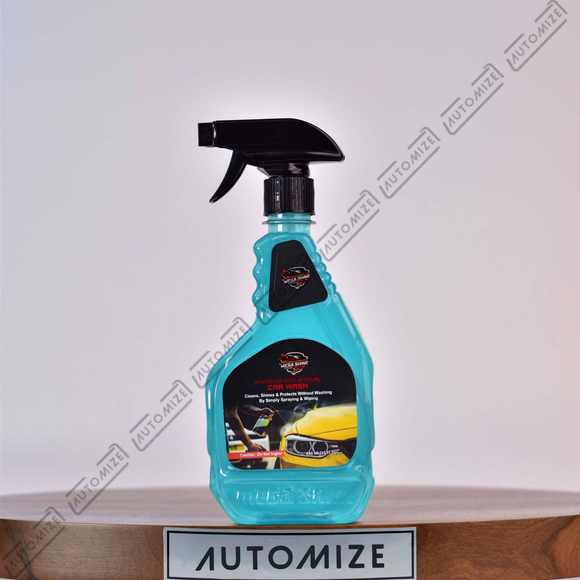 Mega Shine Waterless Auto Detailing Car Wash (440ml) - Automize