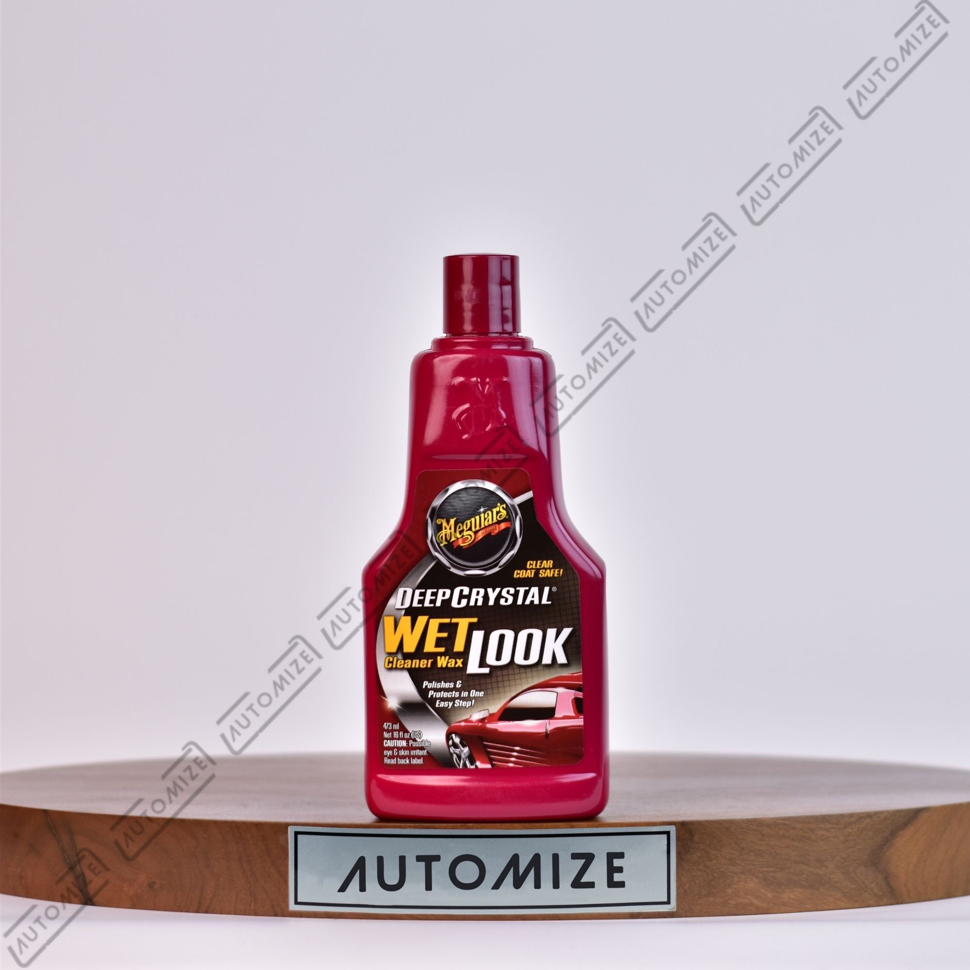 Buy Meguiar's Deep Crystal Wet Look Cleaner Wax (473ml) in Pakistan - Automize