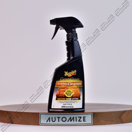 Meguiar's Gold Class Leather and Vinyl Cleaner (473ml) - Automize