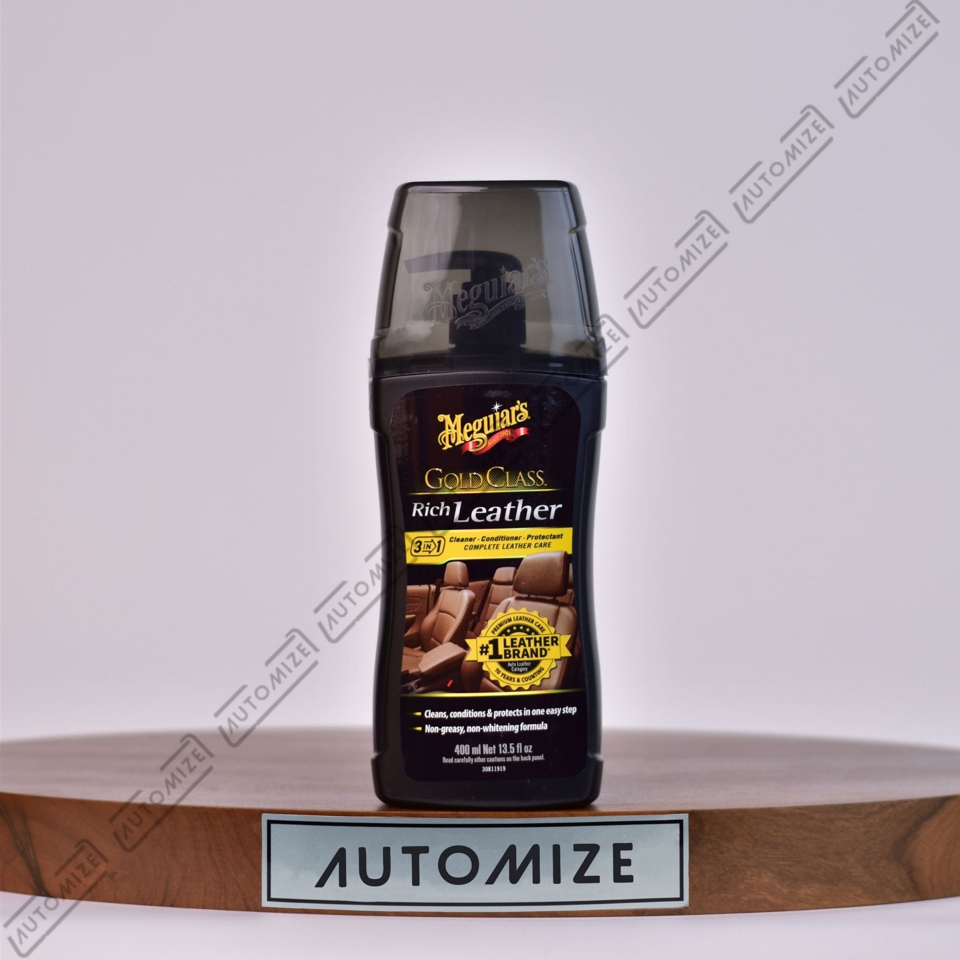 Meguiar's Gold Class Rich Leather 3 - in - 1 (400ml) - Automize