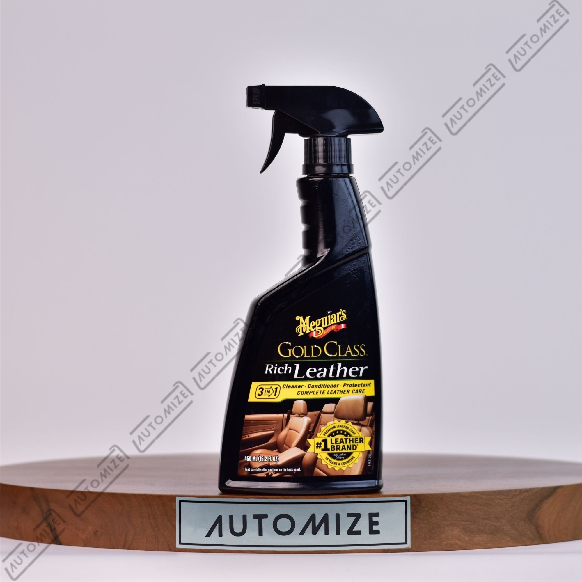 Buy Meguiar's Gold Class Rich Leather 3 - in - 1 Spray (450ml) in Pakistan - Automize
