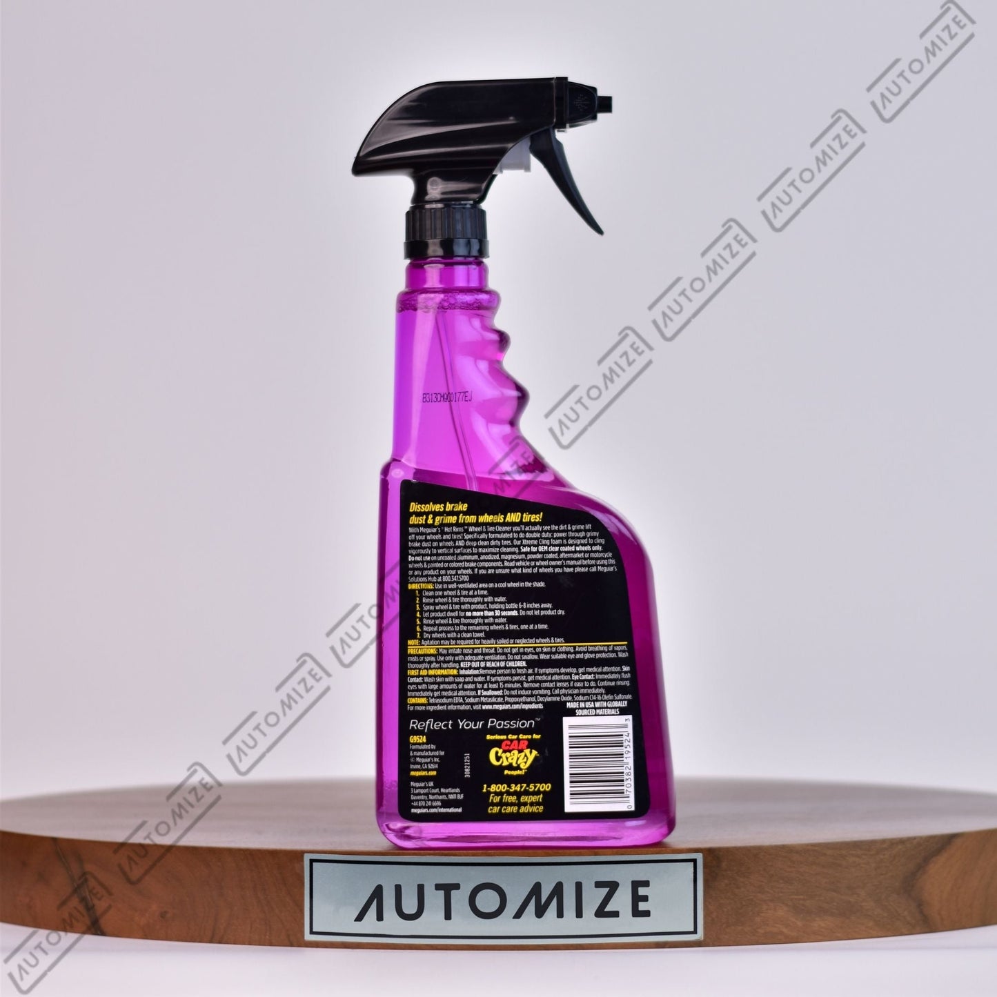 Meguiar's Hot Rims Wheel and Tire Cleaner (709ml) - Automize