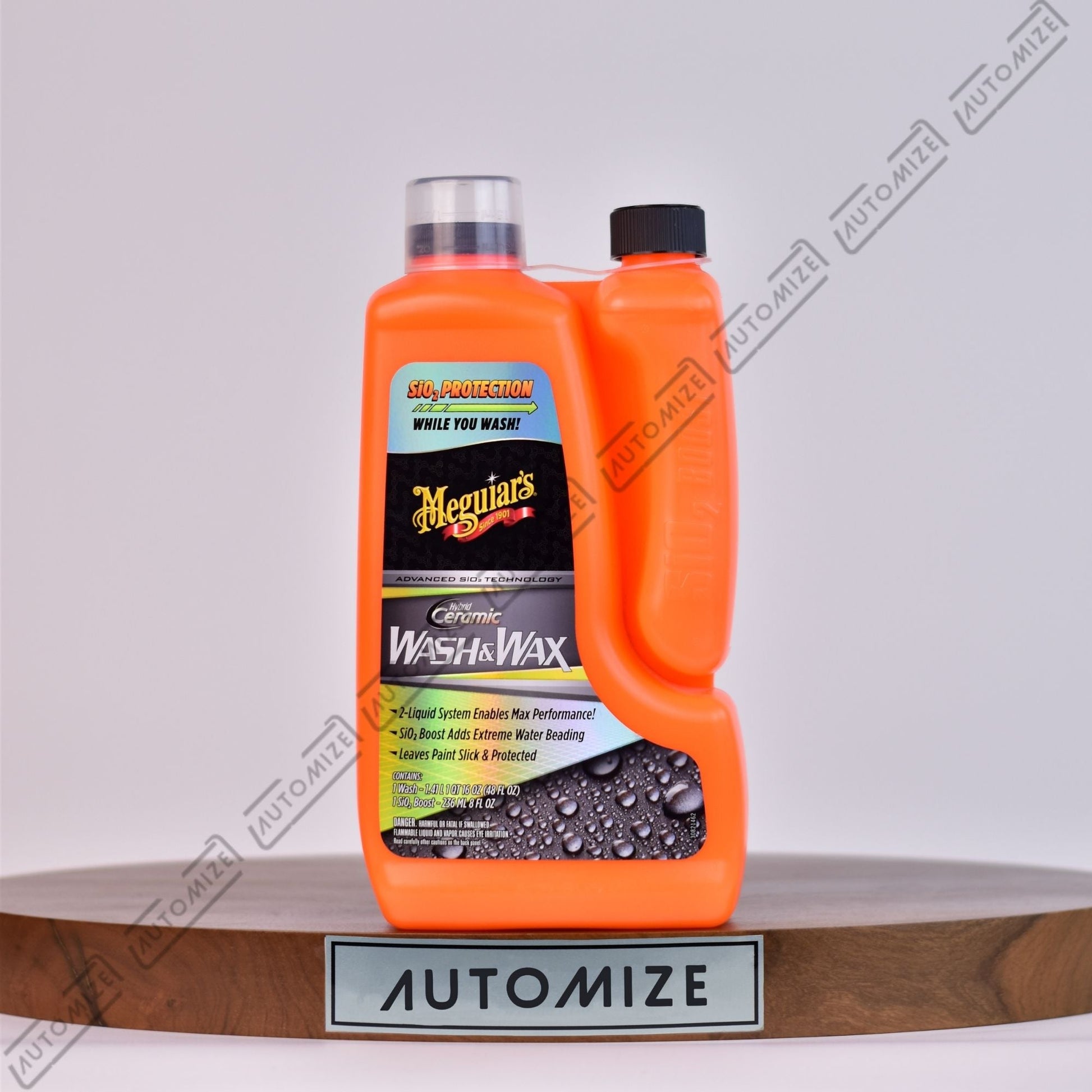 Meguiar's Hybrid Ceramic Wash and Wax with SIO2 Protection (1.4l) - Automize