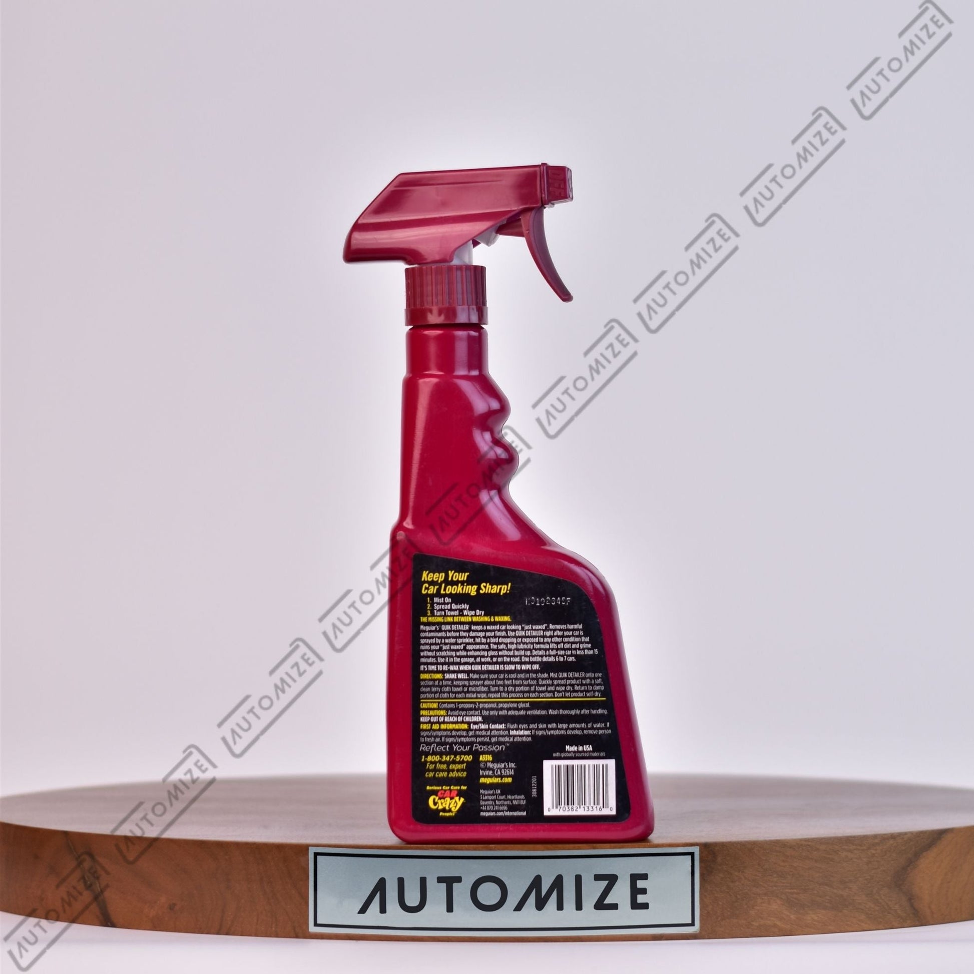 Meguiar's Quik Detailer Mist & Wipe (473ml) - Automize