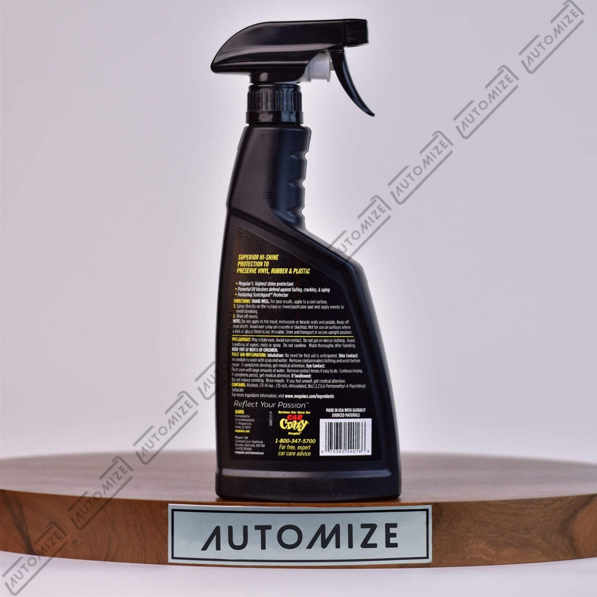 Meguiar's Supreme Shine Hi - Gloss Protectant with 3M Scotchguard (473ml) - Automize