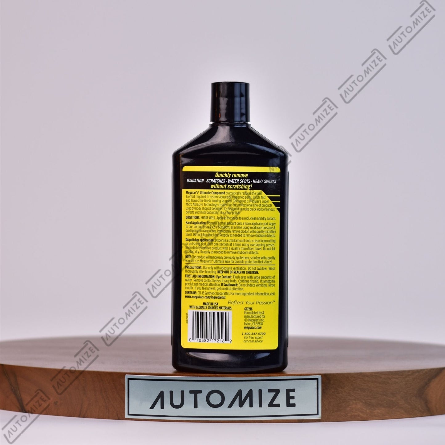 Meguiar's Ultimate Compound - Color & Clarity Restorer (450ml) - Automize