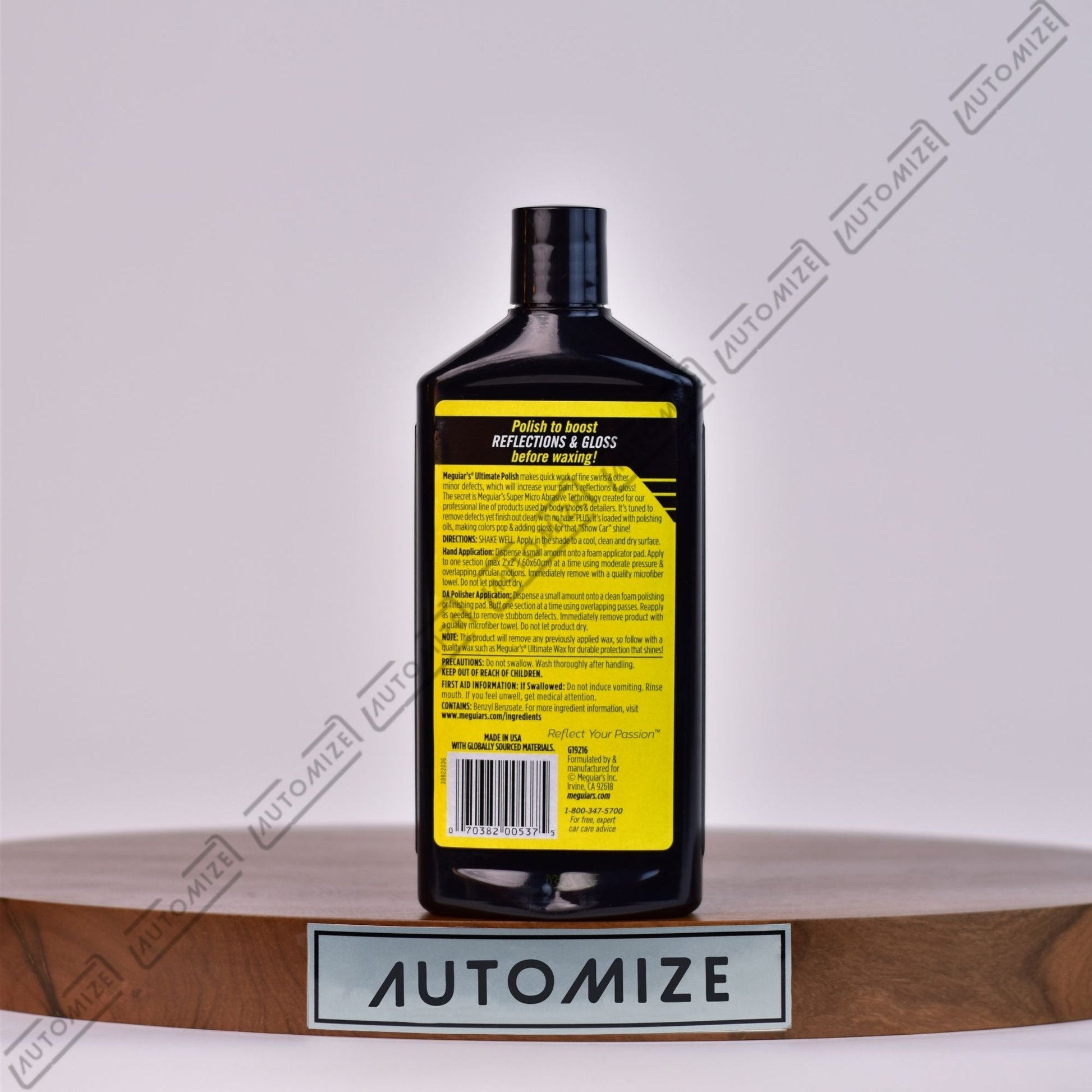 Meguiar's Ultimate Polish Gloss Enhancer (473ml) - Automize