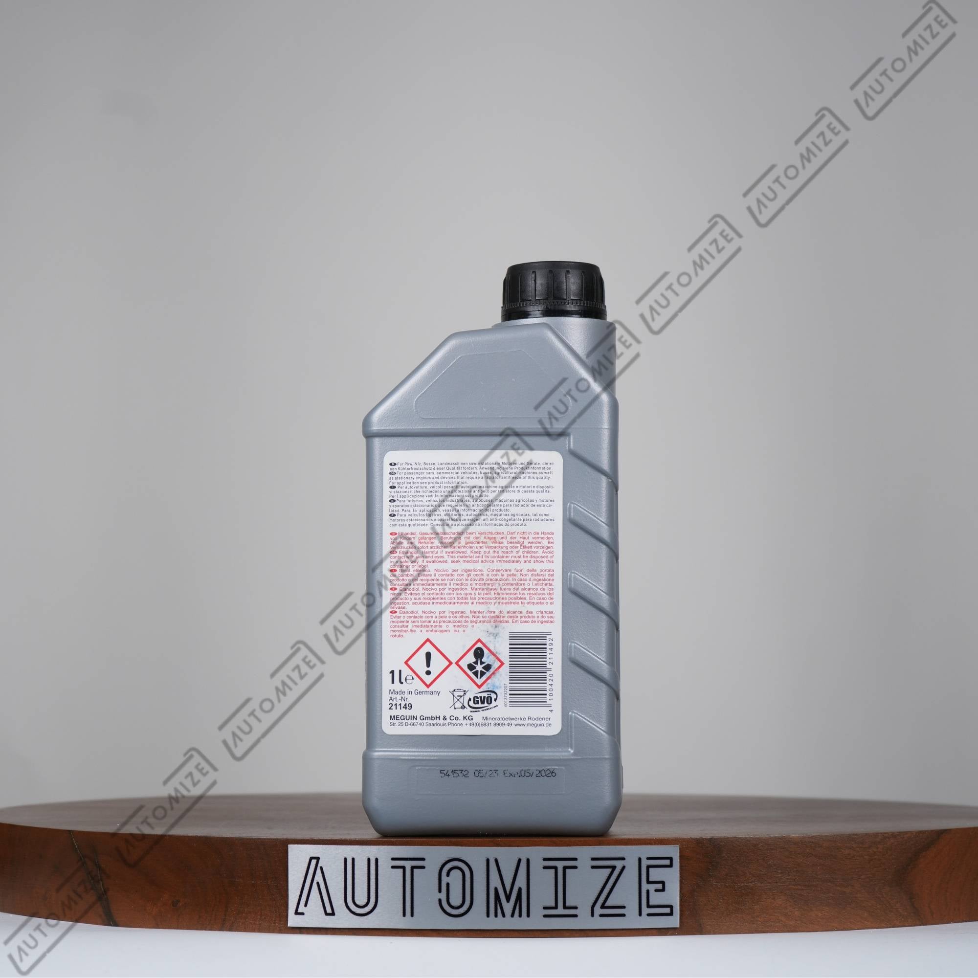 Meguin Radiator Anti Freeze Coolant KFS 11 [21149] (1l) - Automize