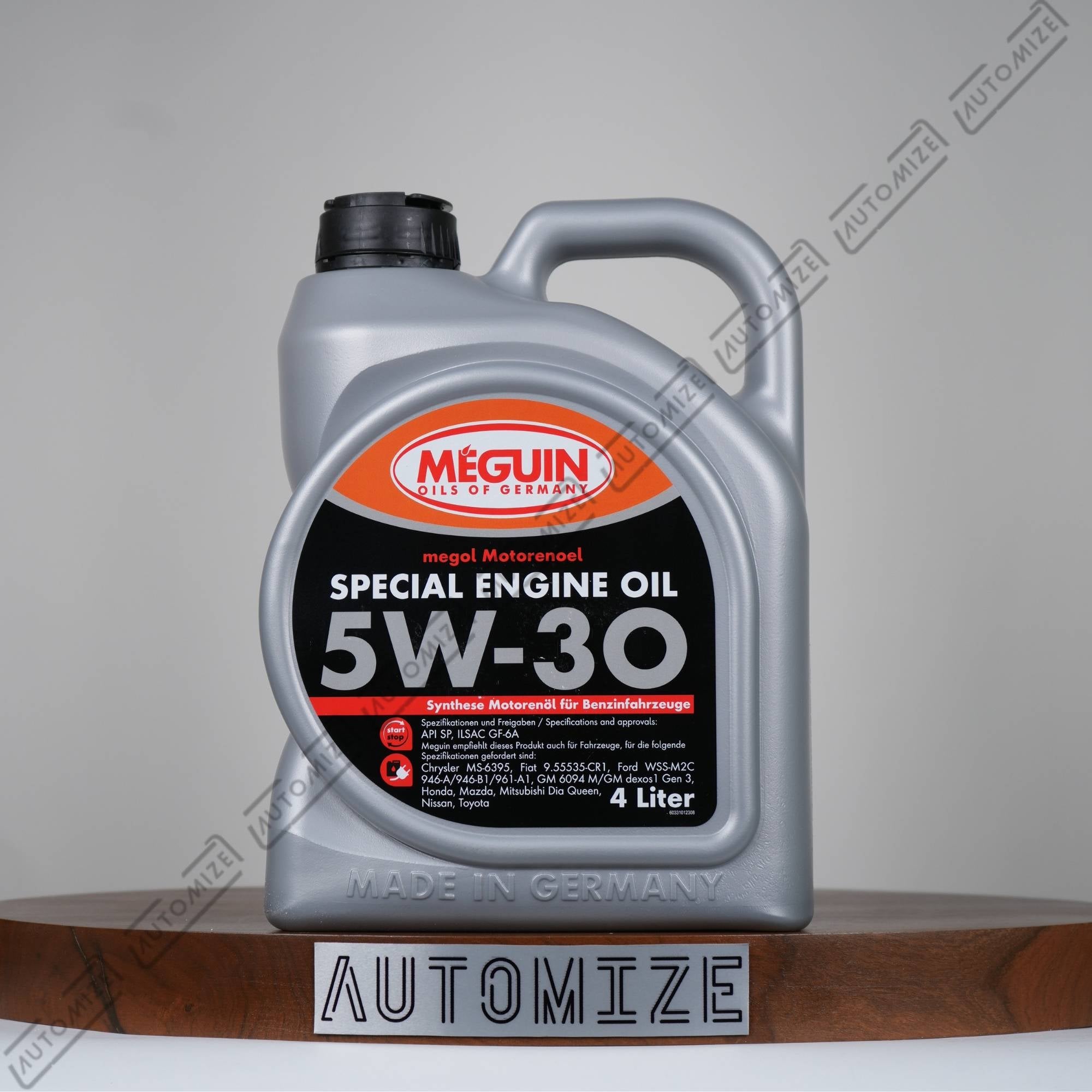 Meguin Special Engine Oil SP 5W - 30 [33101] (4l) - Automize
