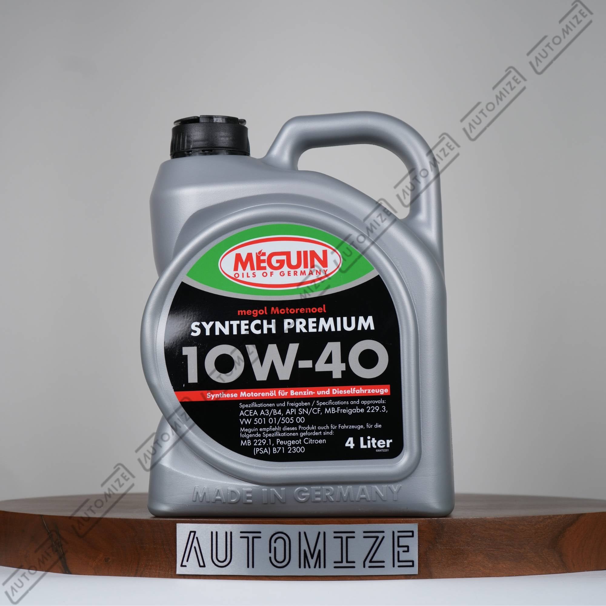 Meguin Syntech Premium SN/CF 10W - 40 [6475] (4l) - Automize