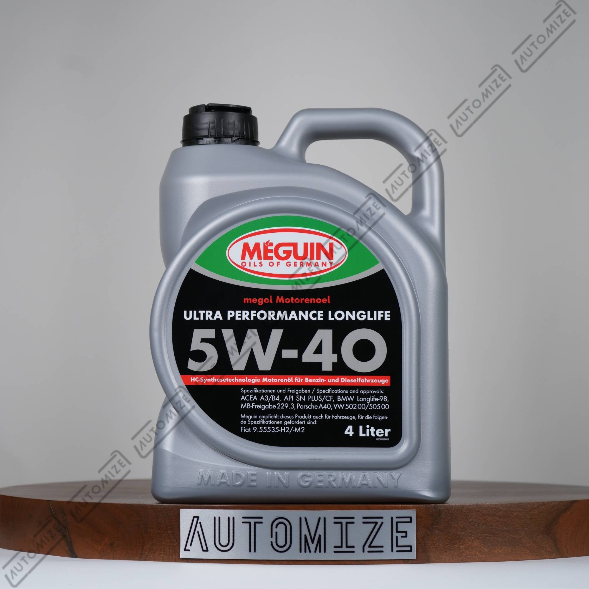 Meguin Ultra Performance Longlife SN Plus/CF 5W - 40 [6486] (4l) - Automize