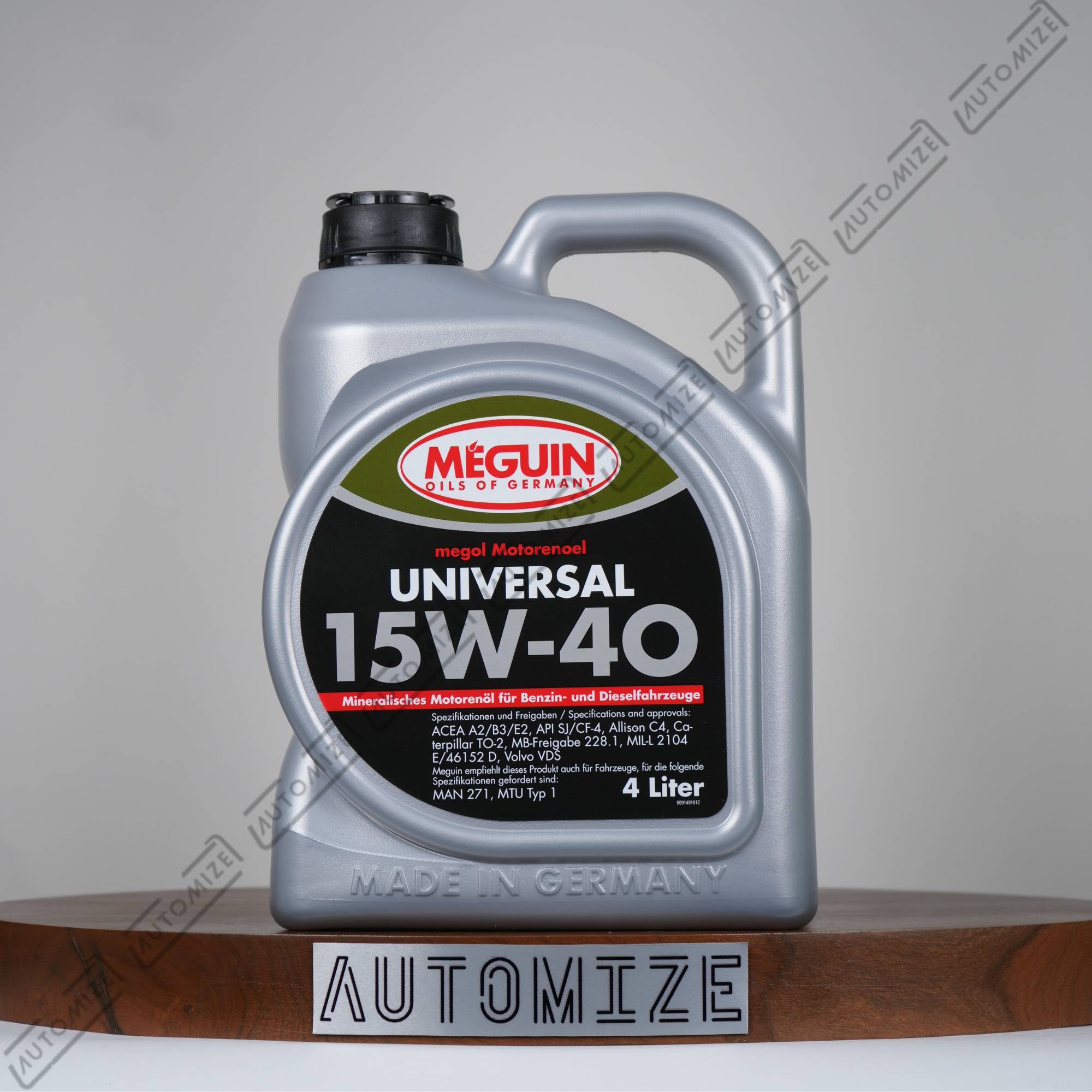 Meguin Universal SJ/CF - 4 15W - 40 [9149] (4l) - Automize