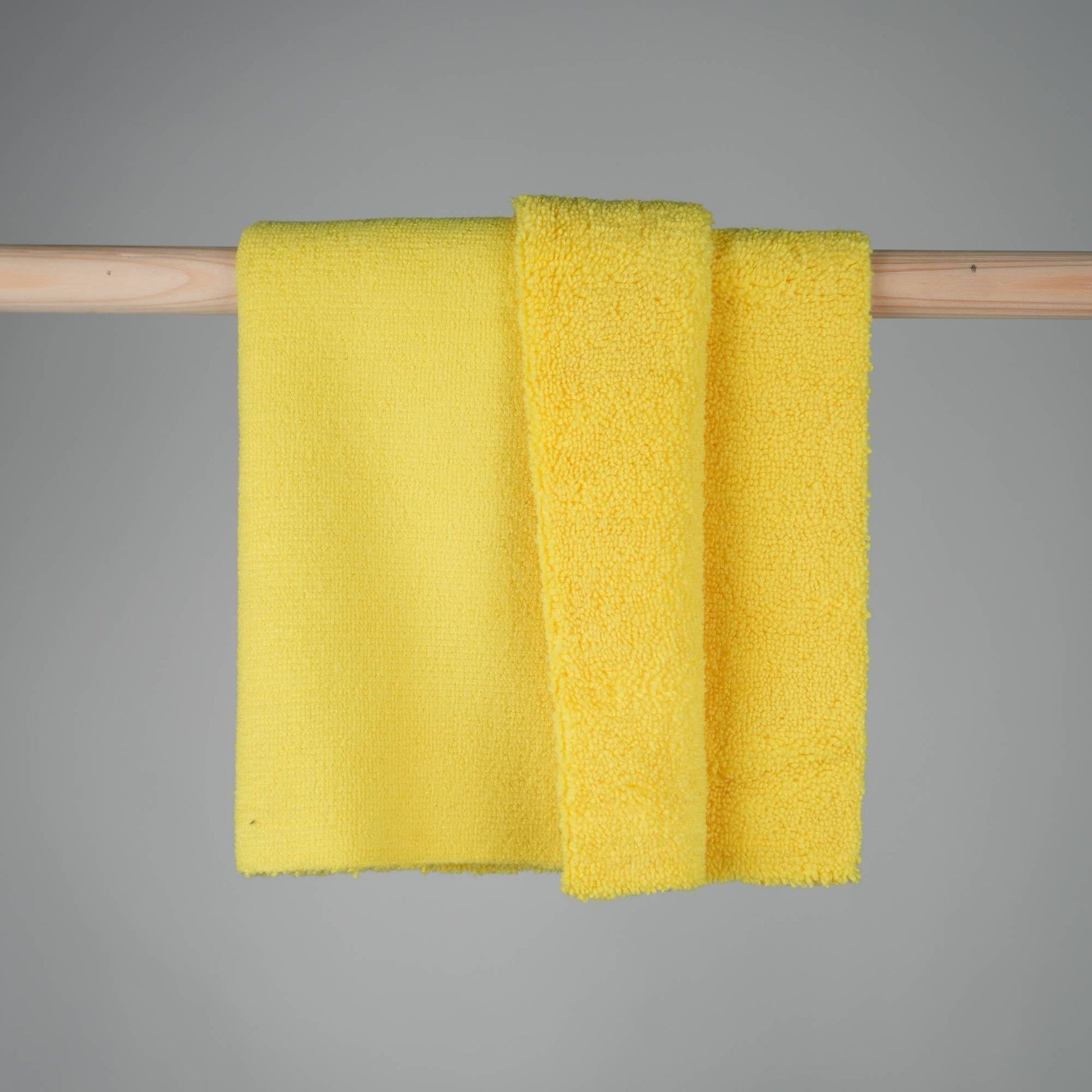 Microfiber Cleaning Cloth Edgeless - Yellow - Automize