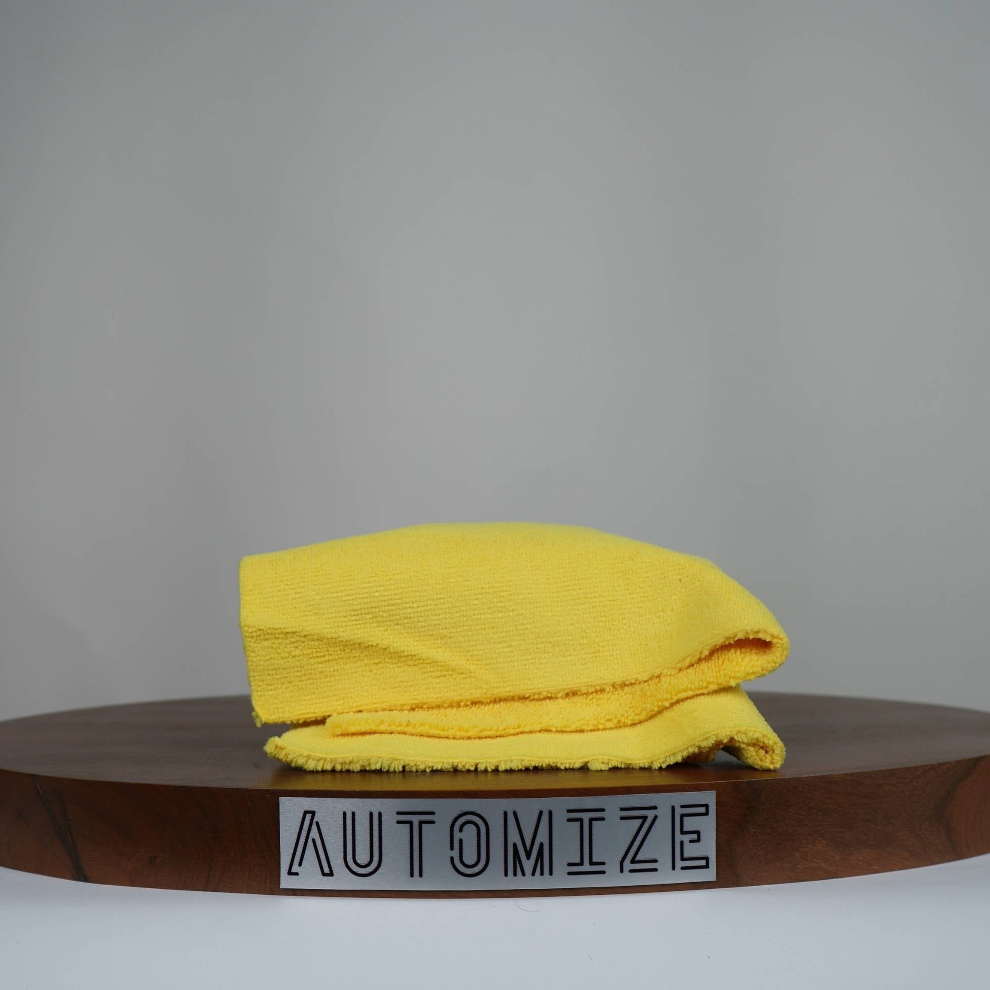 Microfiber Cleaning Cloth Edgeless - Yellow - Automize