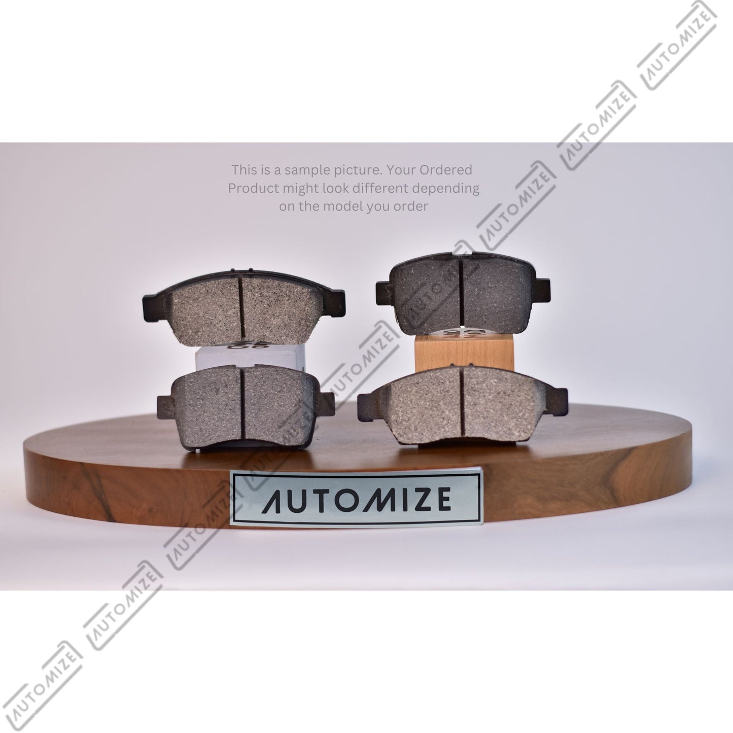 MK Kashiyama Corp. D0044 - 01 Diahatsu Disc Brake Pads - Automize