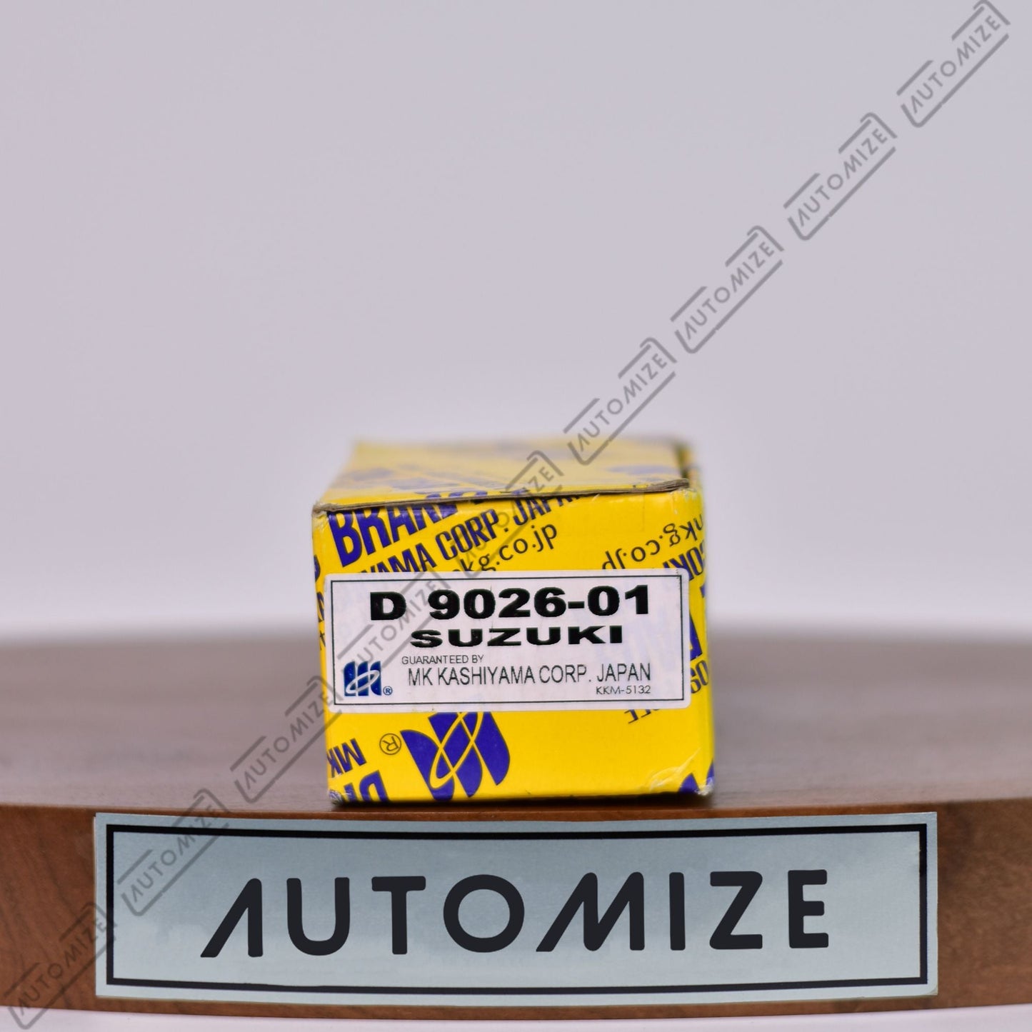 MK Kashiyama Corp. D9026 - 01 Suzuki Disc Brake Pads - Automize