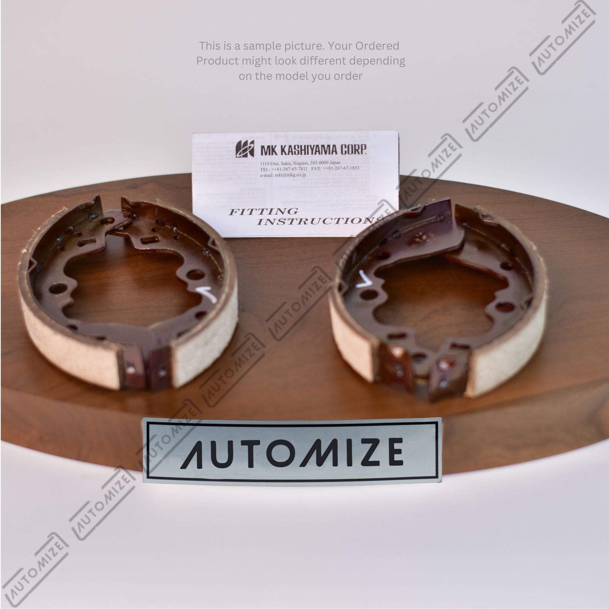 MK Kashiyama Corp. K0032 Suzuki Brake Shoe - Automize