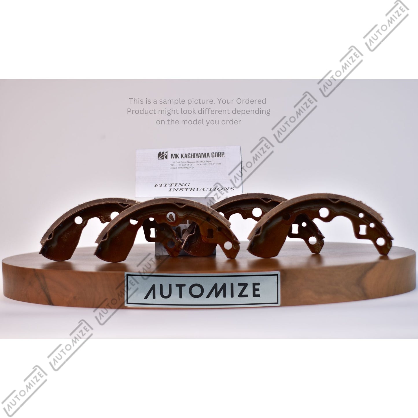 MK Kashiyama Corp. K0032 Suzuki Brake Shoe - Automize