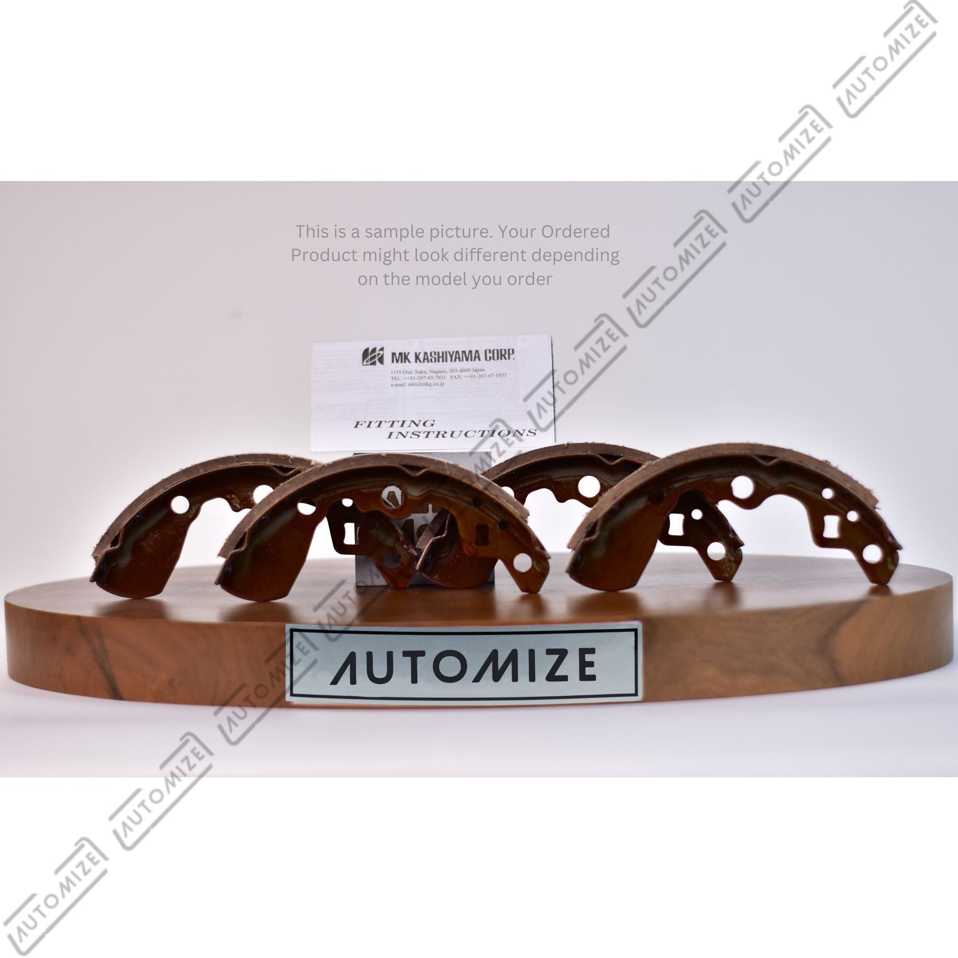 MK Kashiyama Corp. K9909 Suzuki Brake Shoe - Automize