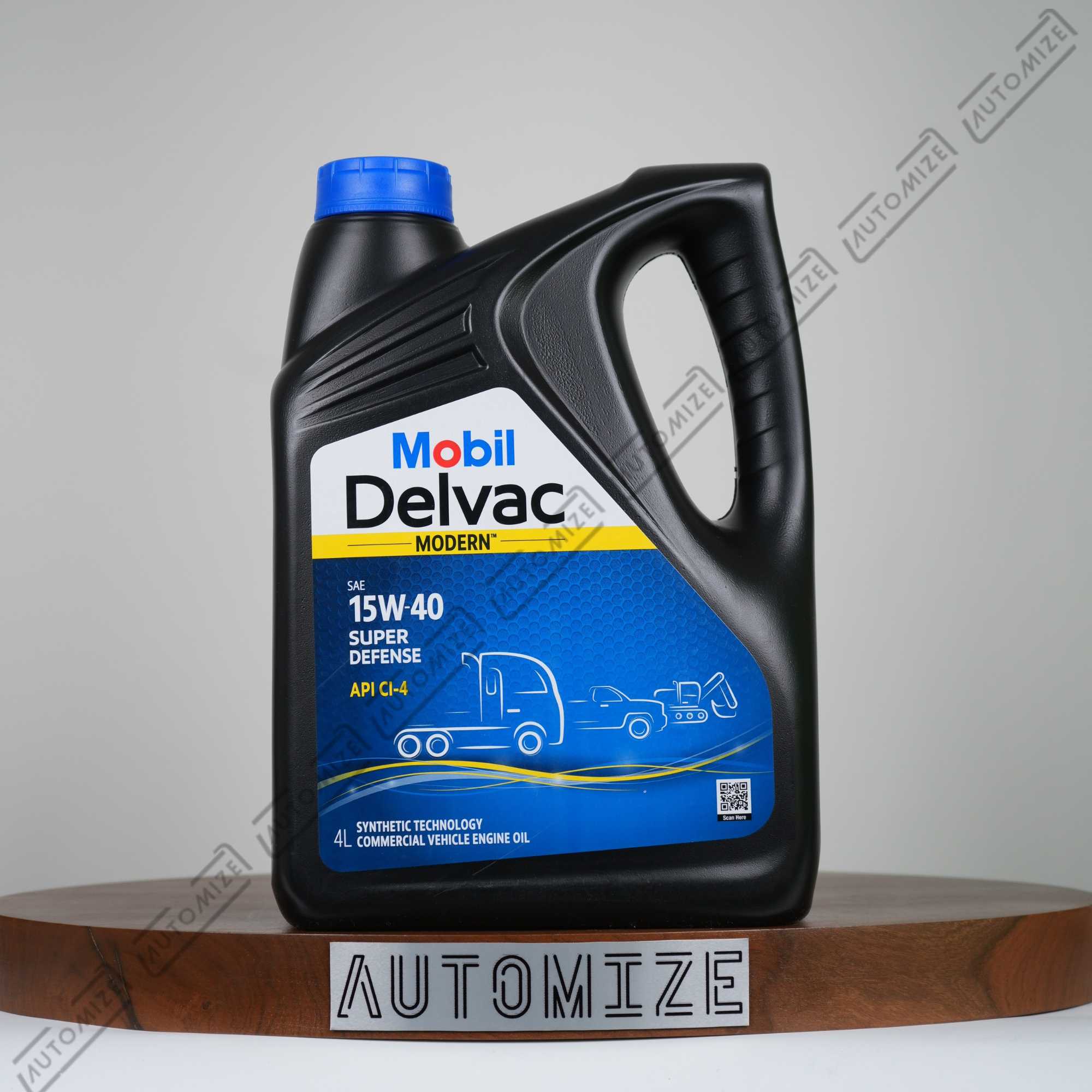 Mobil Delvac Modern SAE 15W - 40 Super Defense [API CL - 4] [Local] (4l) - Automize